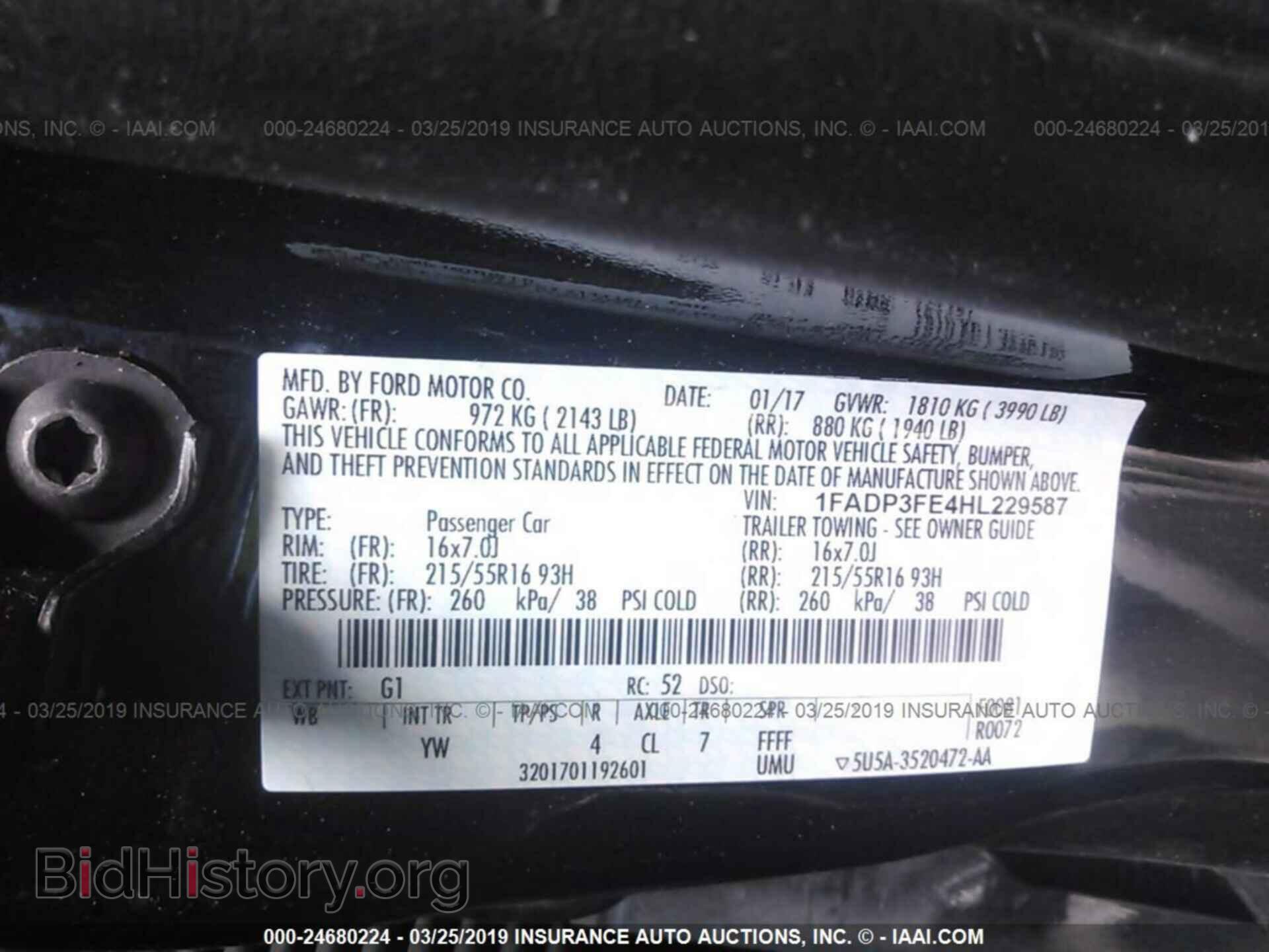 2017 FORD FOCUS - VIN: 1FADP3FE4HL229587 - Photo 9