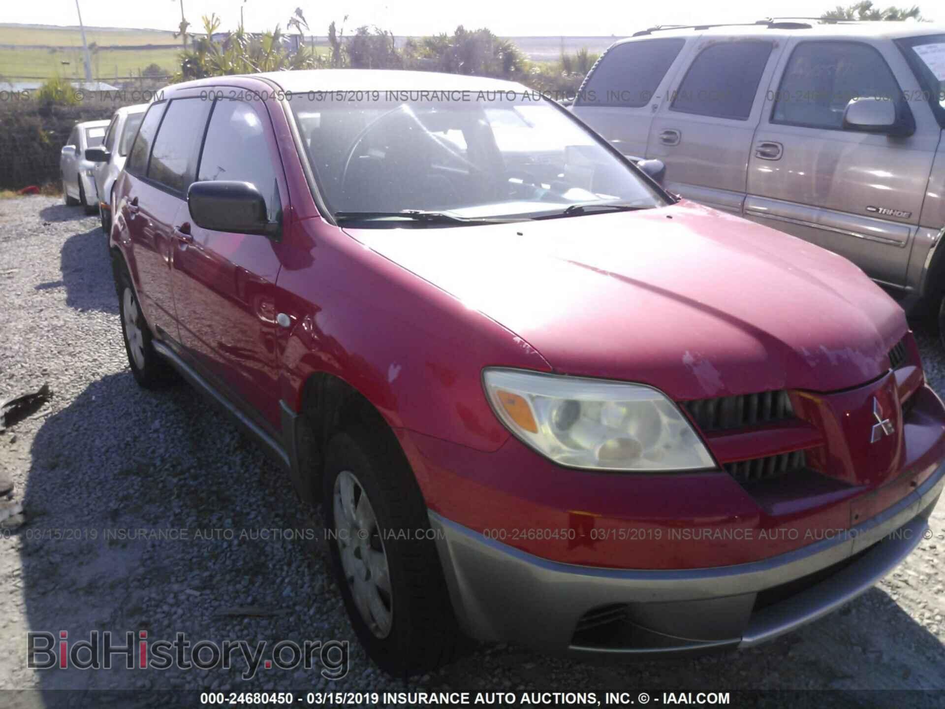 Фотография JA4LX31F65U033656 - MITSUBISHI OUTLANDER 2005