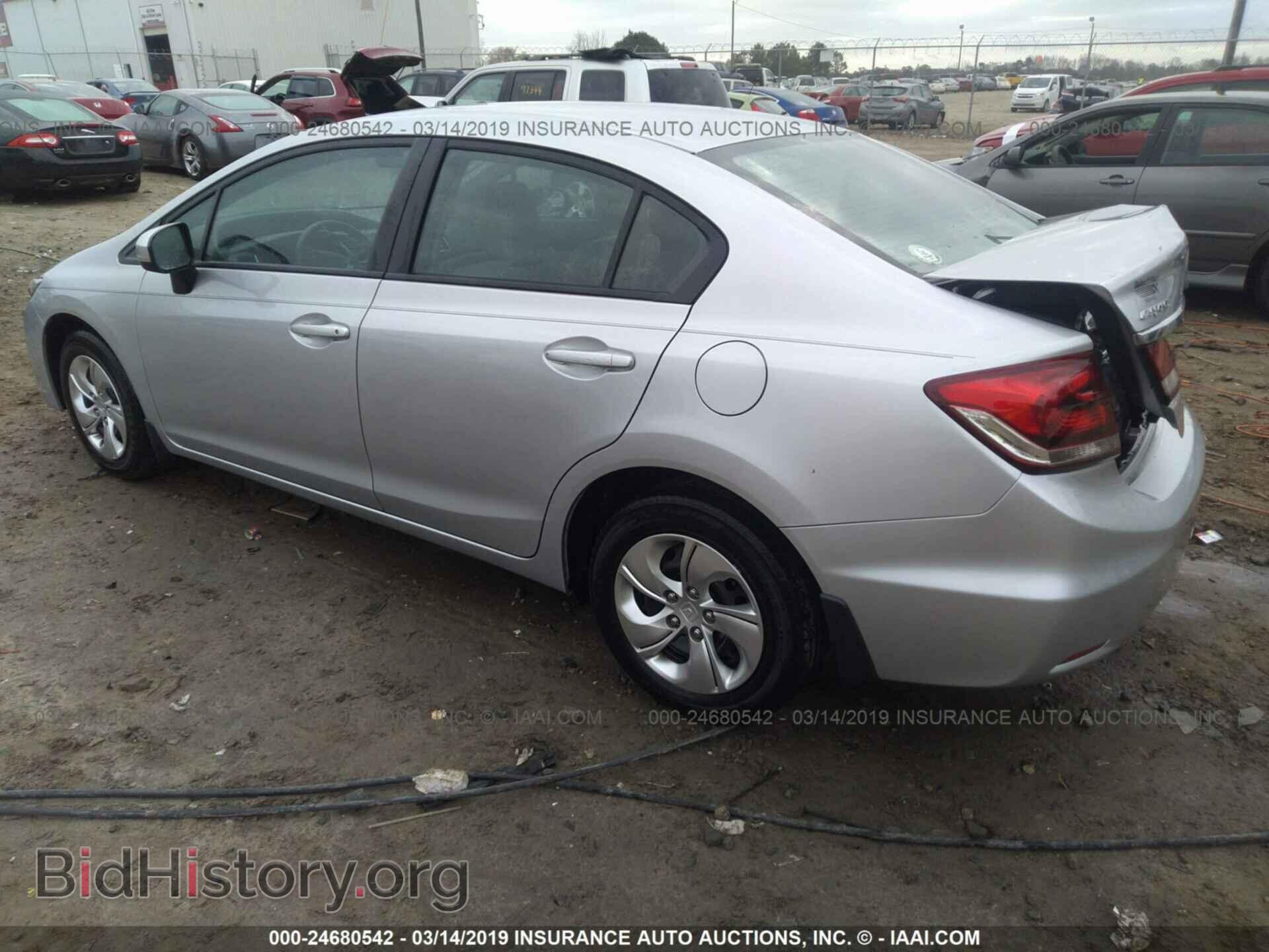2014 HONDA CIVIC - VIN: 19XFB2F54EE051762 - Фото 3