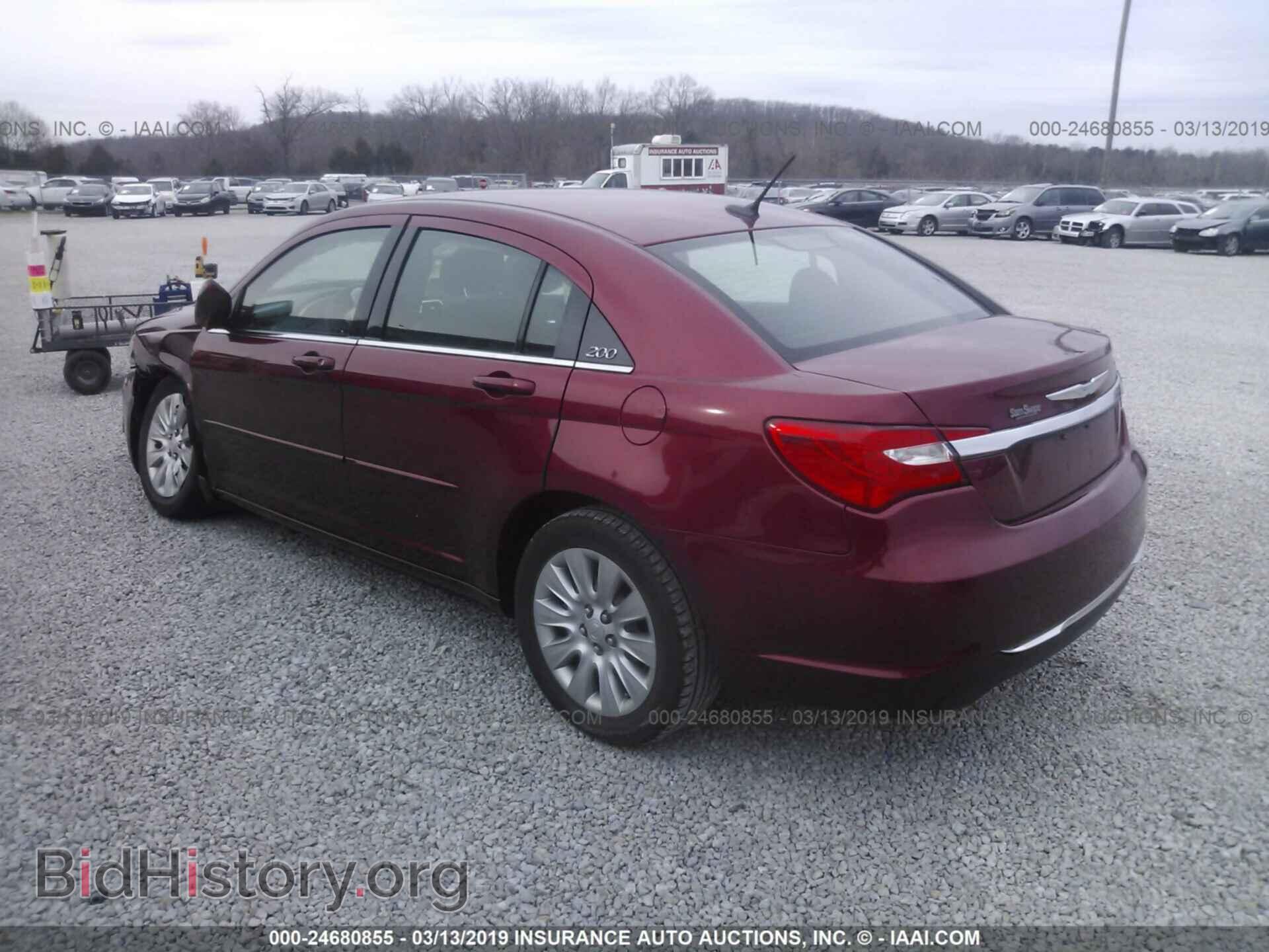 2012 CHRYSLER 200 - VIN: 1C3CCBAB7CN190889 - Фото 3