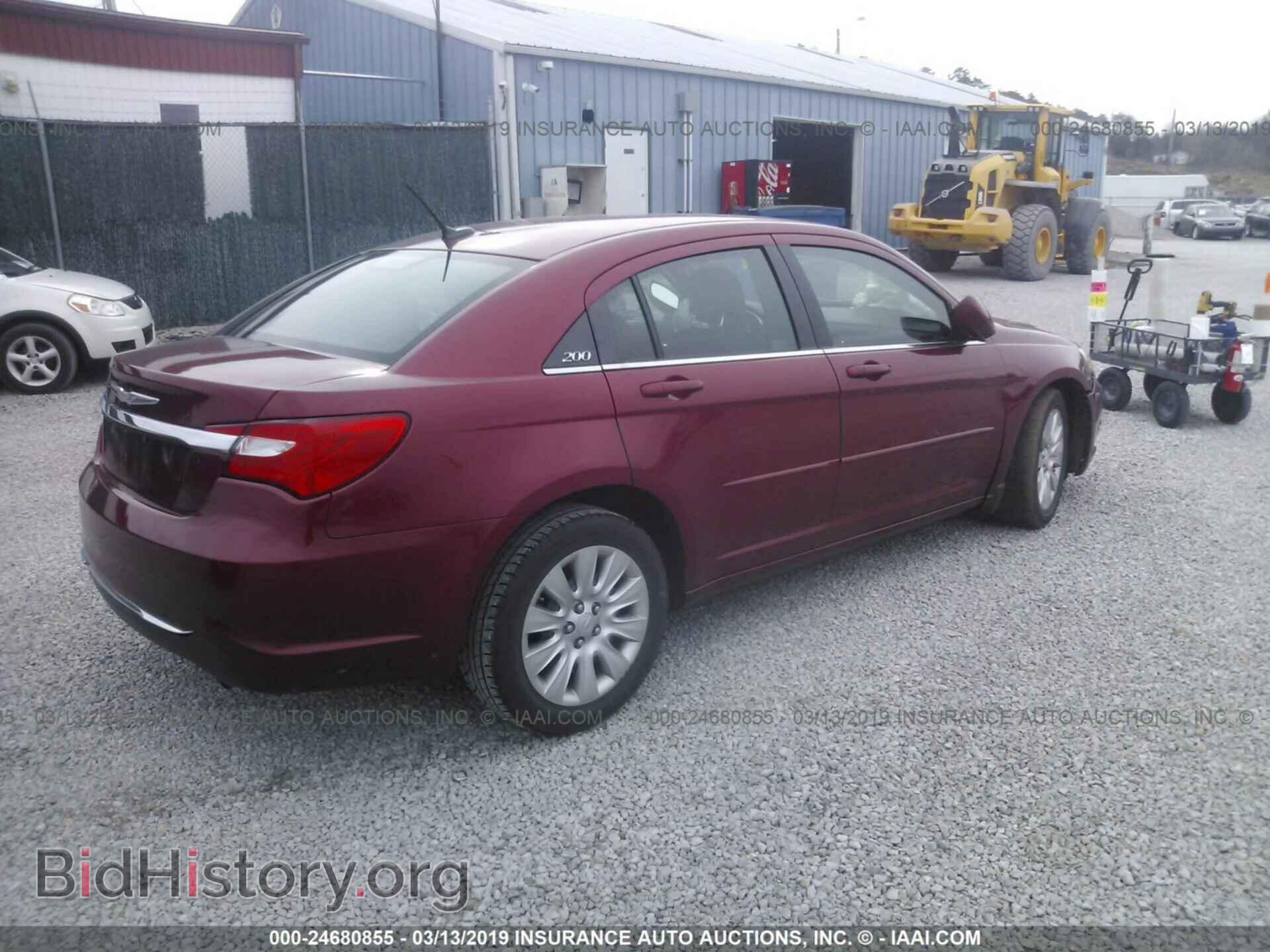 2012 CHRYSLER 200 - VIN: 1C3CCBAB7CN190889 - Фото 4