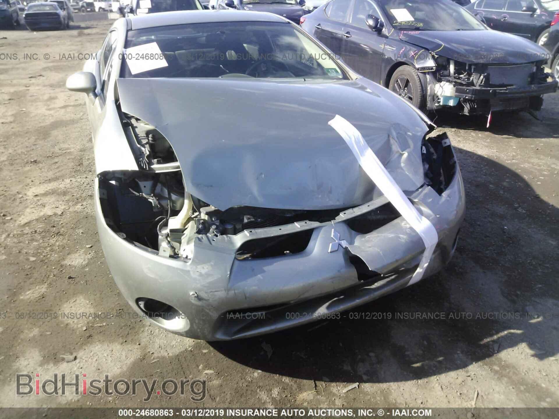 2008 MITSUBISHI ECLIPSE - VIN: 4A3AK24F28E037376 - Фото 6