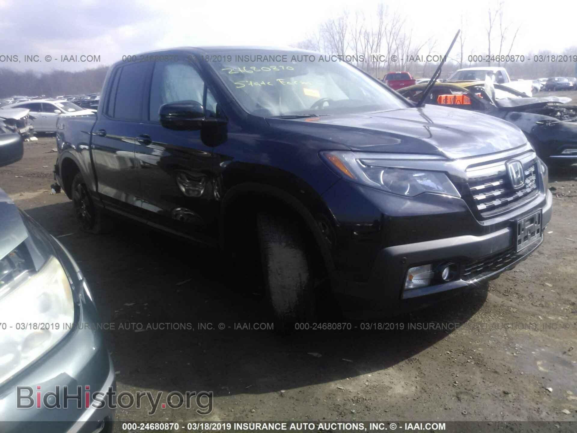 Photo 5FPYK3F84HB015763 - HONDA RIDGELINE 2017