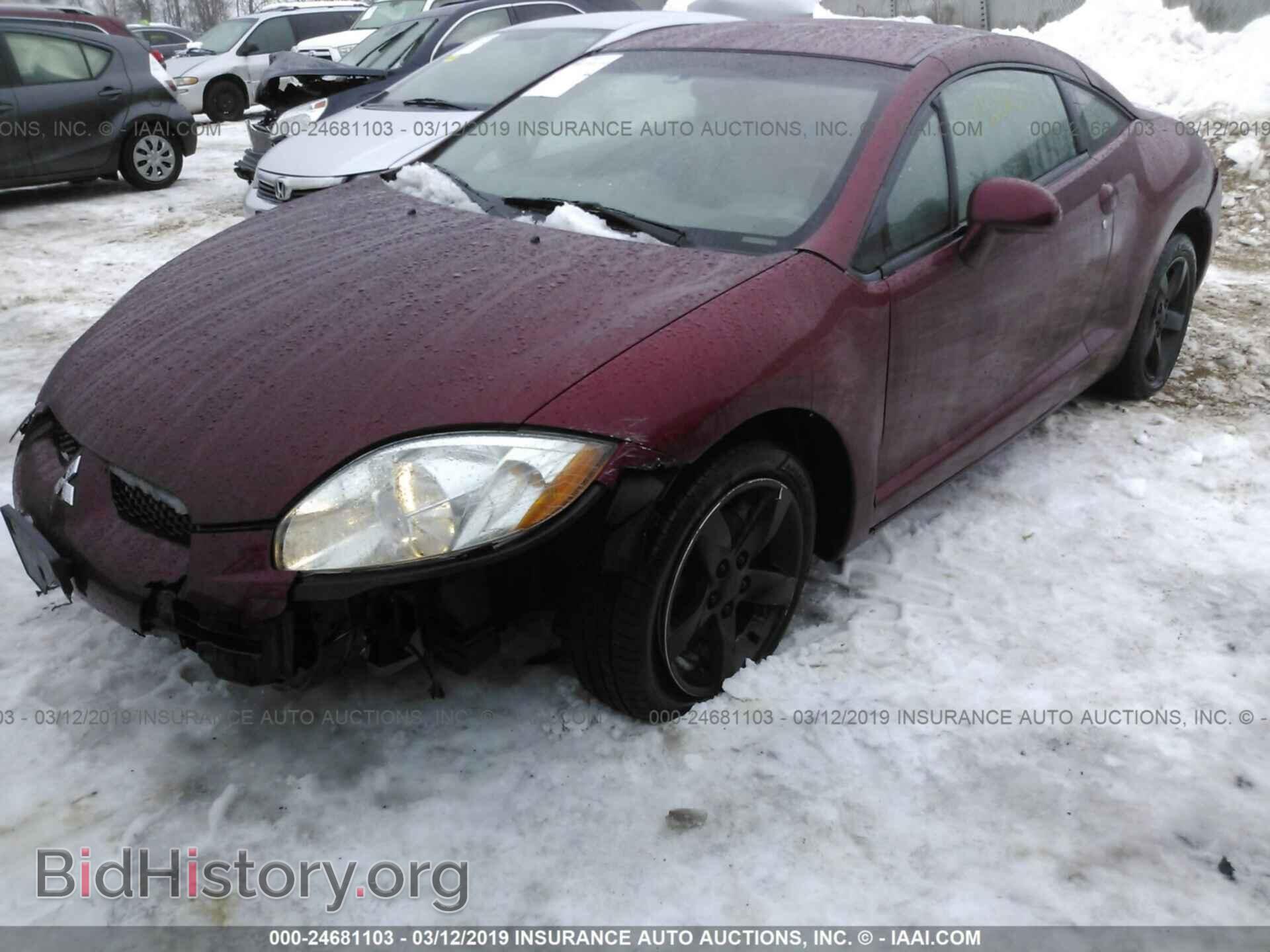 2007 MITSUBISHI ECLIPSE - VIN: 4A3AK24F37E071714 - Фото 2
