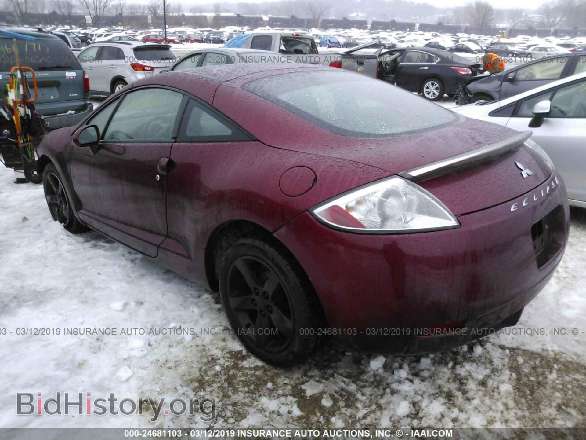 2007 MITSUBISHI ECLIPSE - VIN: 4A3AK24F37E071714 - Фото 3