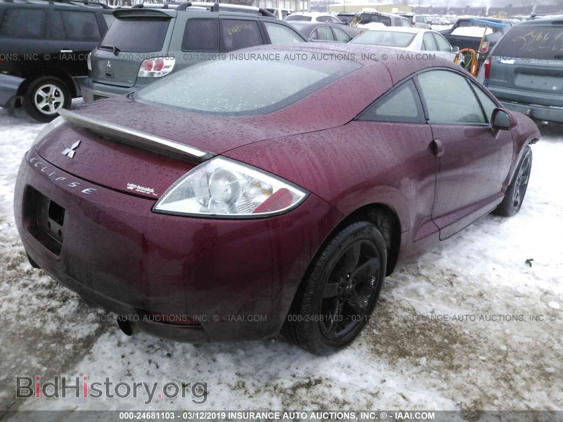 2007 MITSUBISHI ECLIPSE - VIN: 4A3AK24F37E071714 - Фото 4