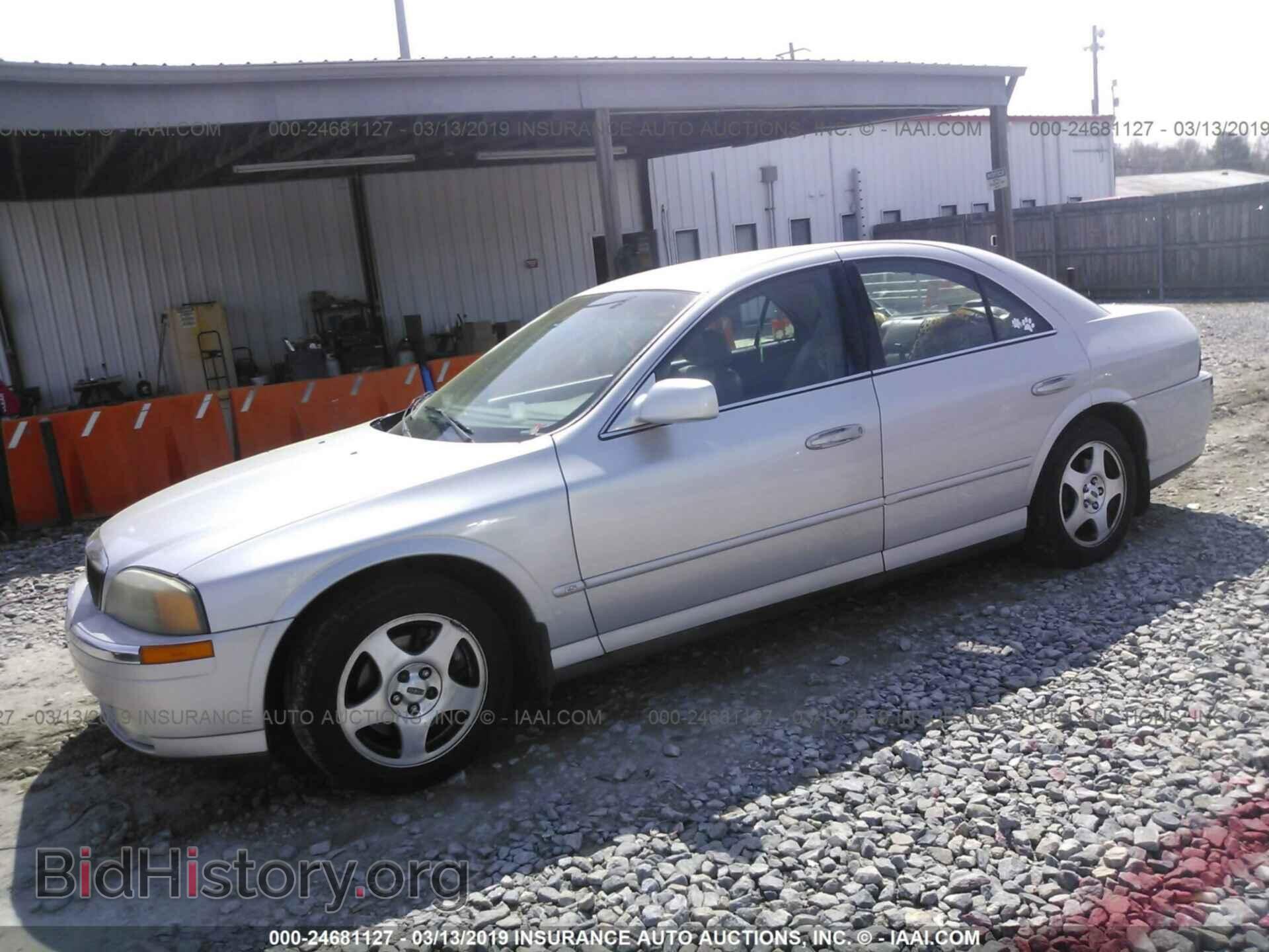 2000 LINCOLN LS - VIN: 1LNHM86SXYY755180 - Photo 2
