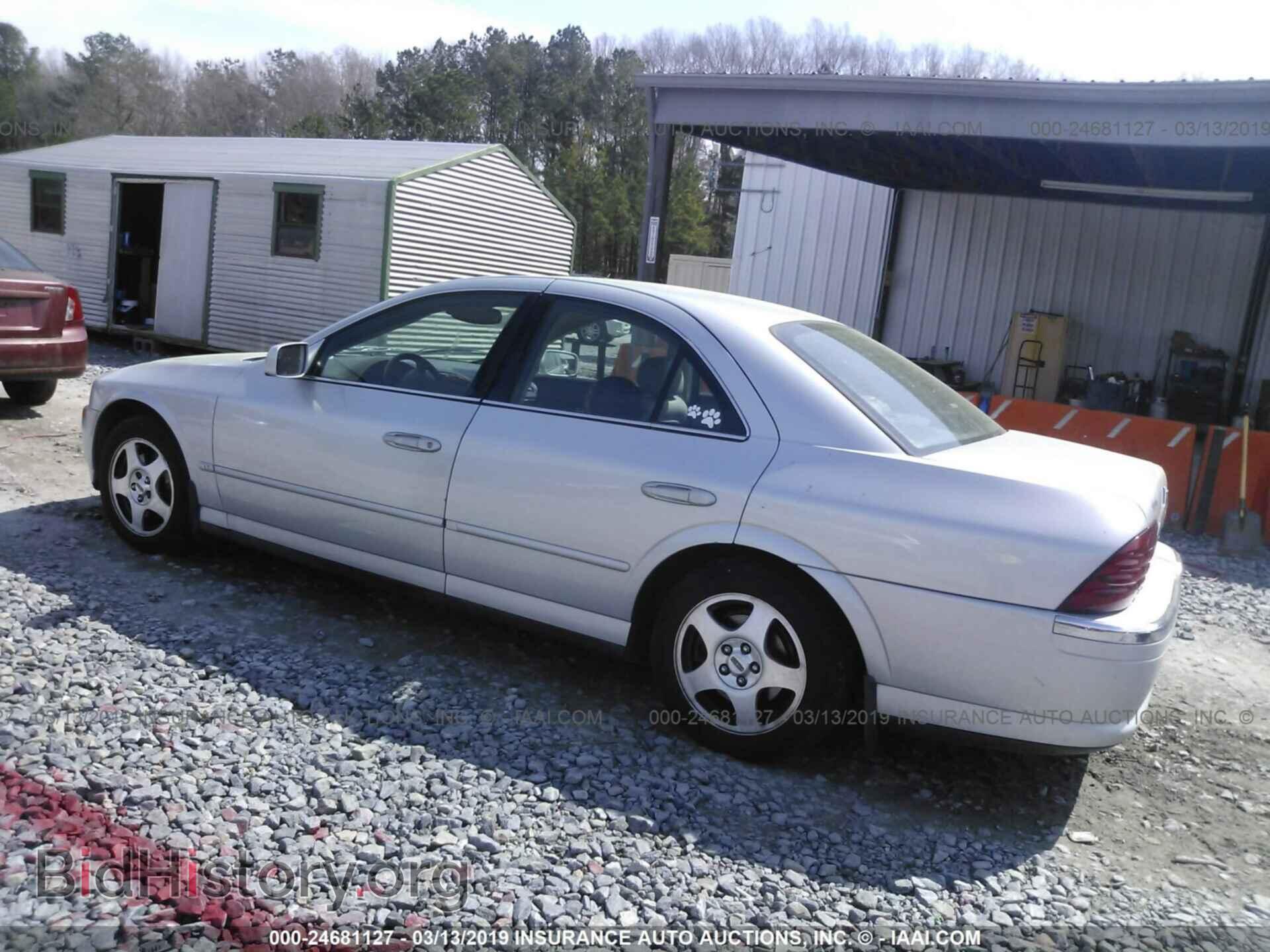 2000 LINCOLN LS - VIN: 1LNHM86SXYY755180 - Photo 3