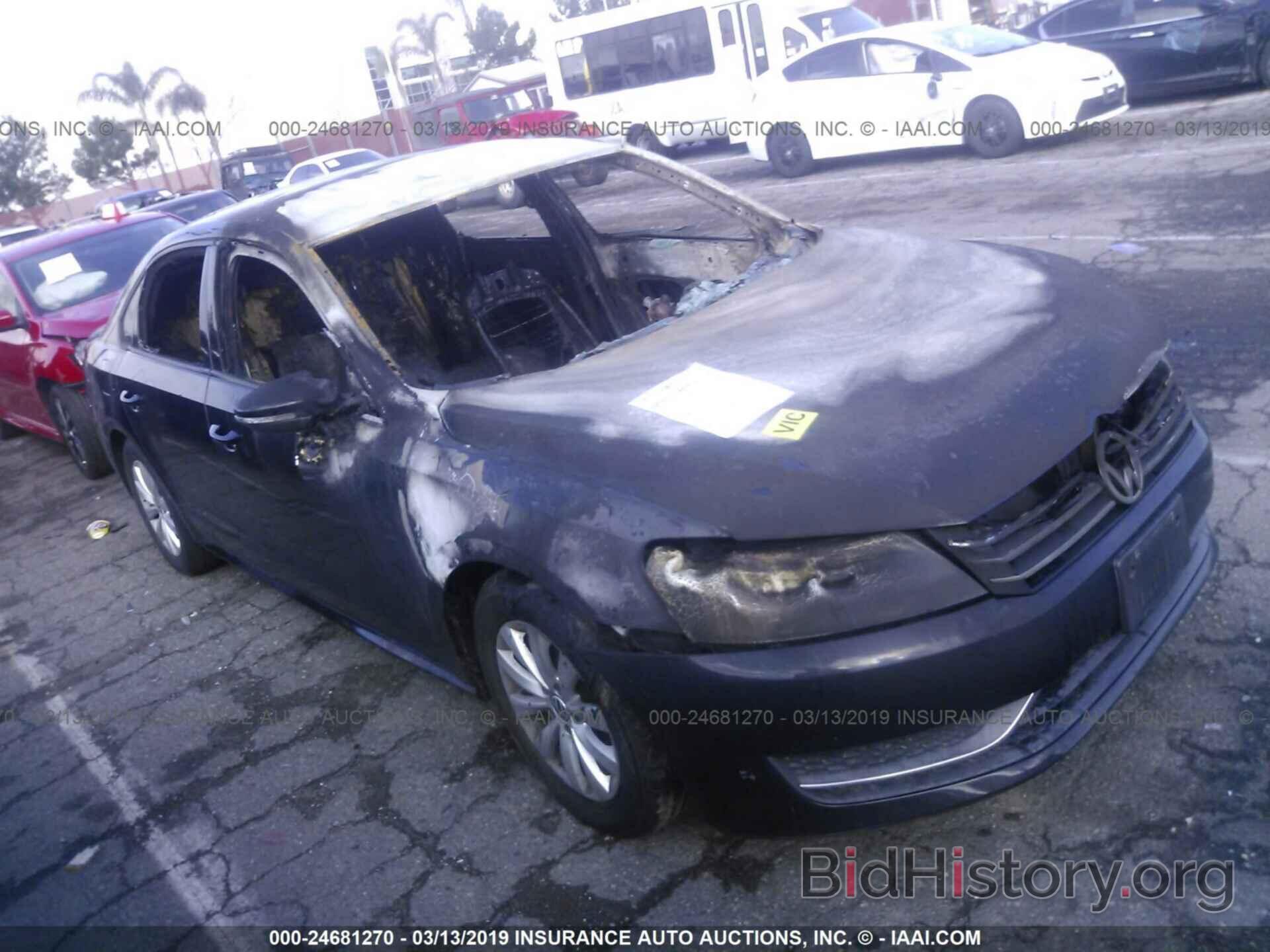 Photo 1VWAP7A39CC014819 - VOLKSWAGEN PASSAT 2012