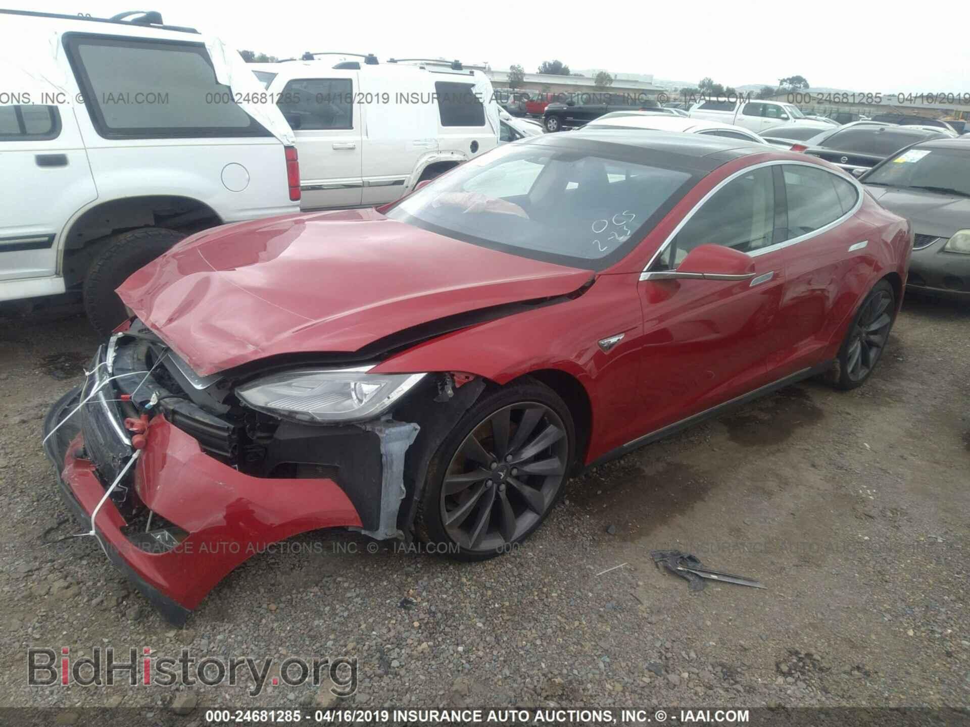 2013 TESLA MODEL S - VIN: 5YJSA1DP0DFP13300 - Фото 2