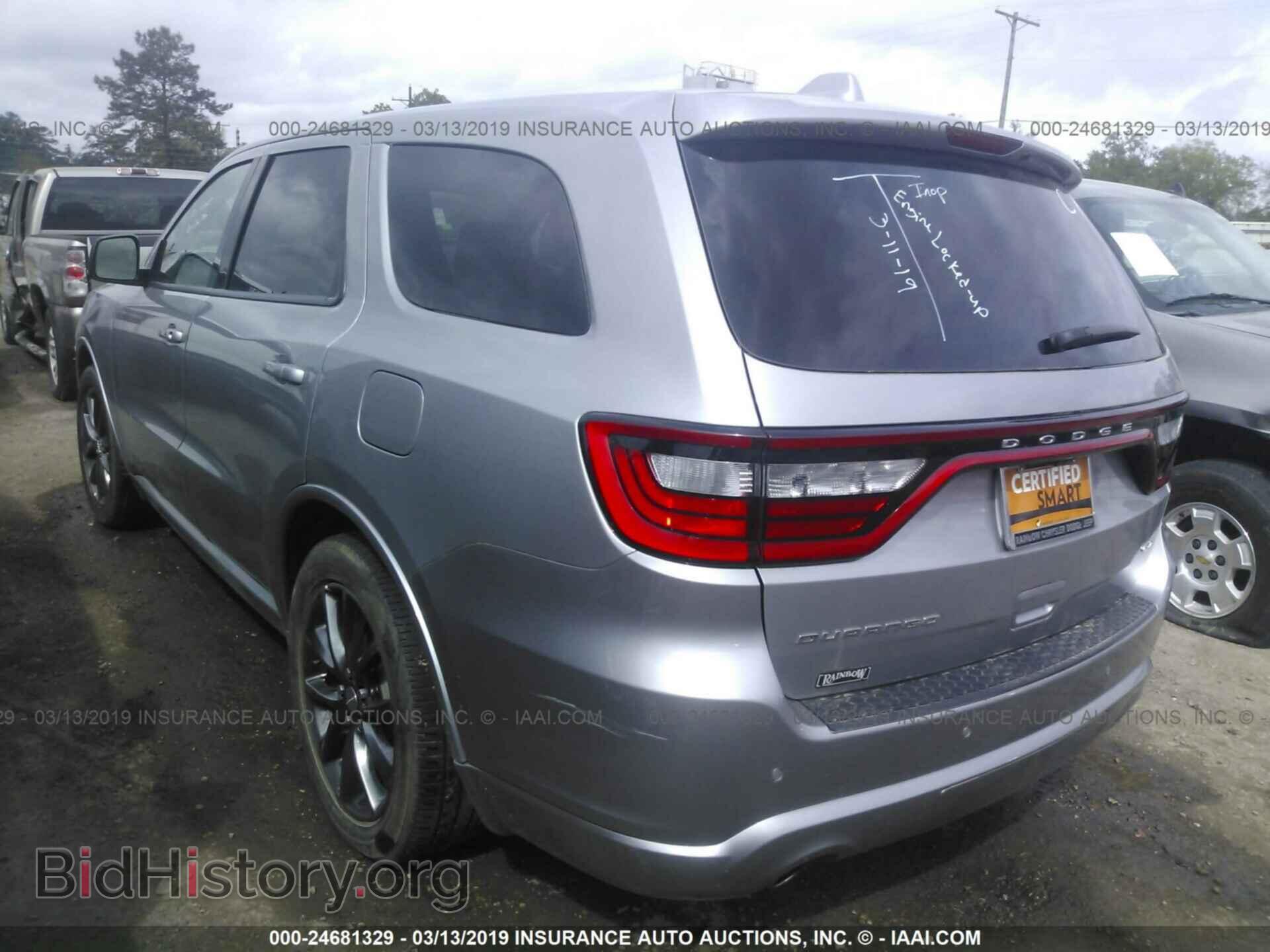 2017 DODGE DURANGO - VIN: 1C4RDHDGXHC859592 - Фото 3