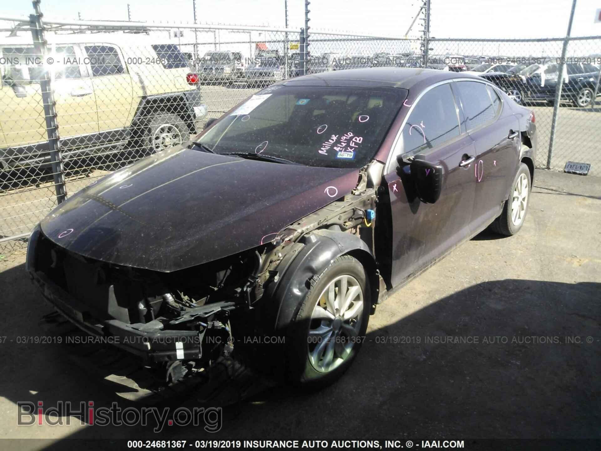 2014 KIA OPTIMA - VIN: 5XXGN4A78EG323480 - Фото 2