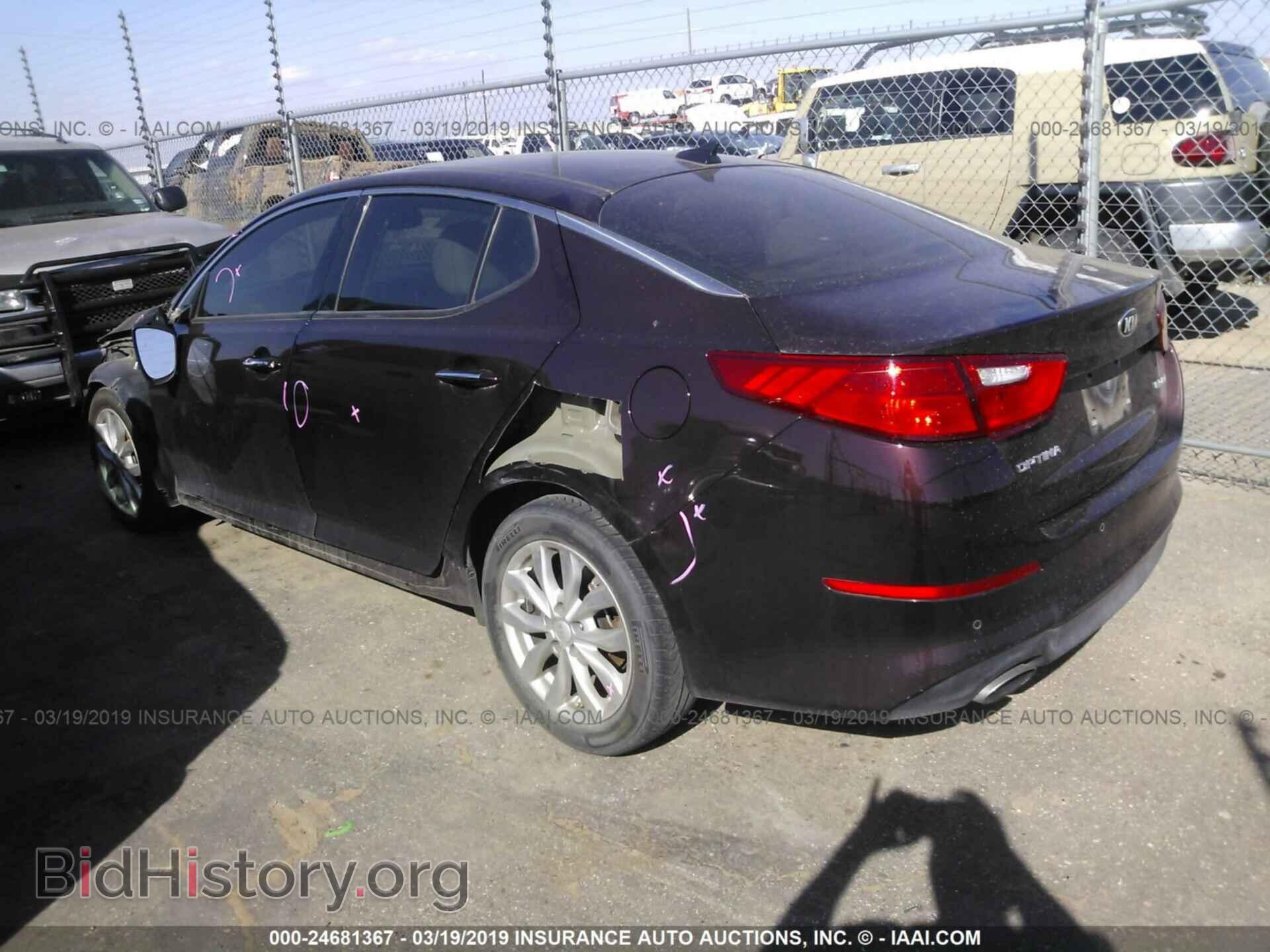 2014 KIA OPTIMA - VIN: 5XXGN4A78EG323480 - Фото 3