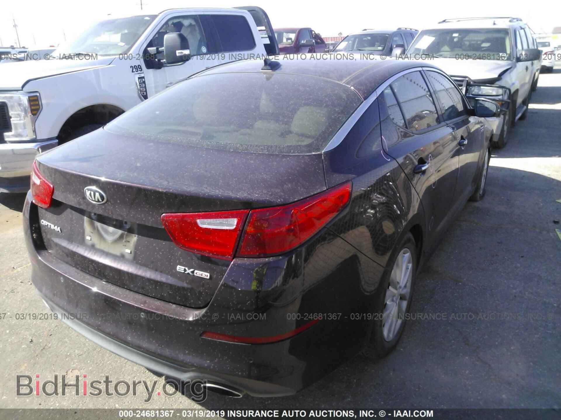 2014 KIA OPTIMA - VIN: 5XXGN4A78EG323480 - Фото 4