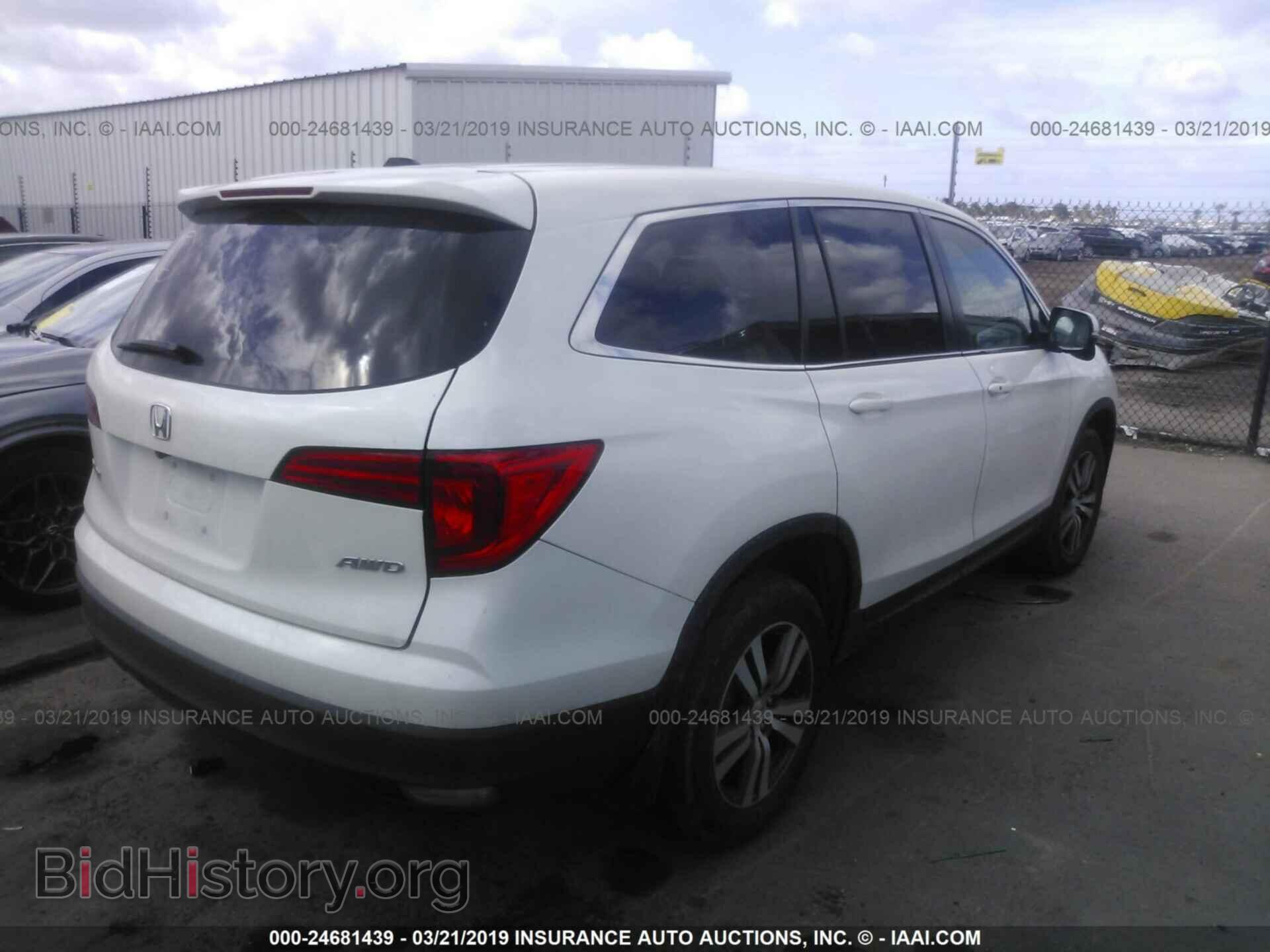 2016 HONDA PILOT - VIN: 5FNYF6H54GB110243 - Фото 4
