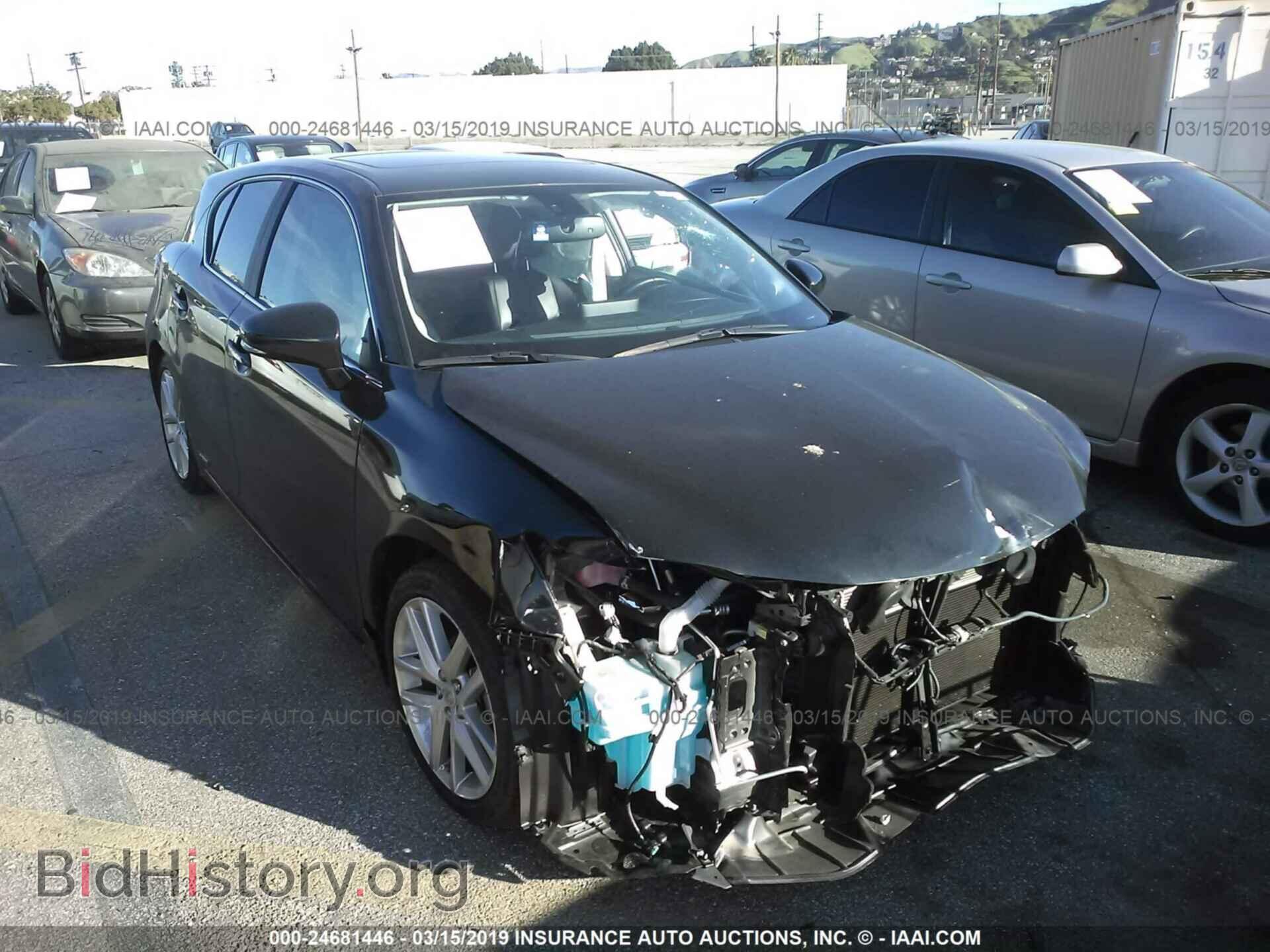 Фотография JTHKD5BH5H2284513 - LEXUS CT 2017