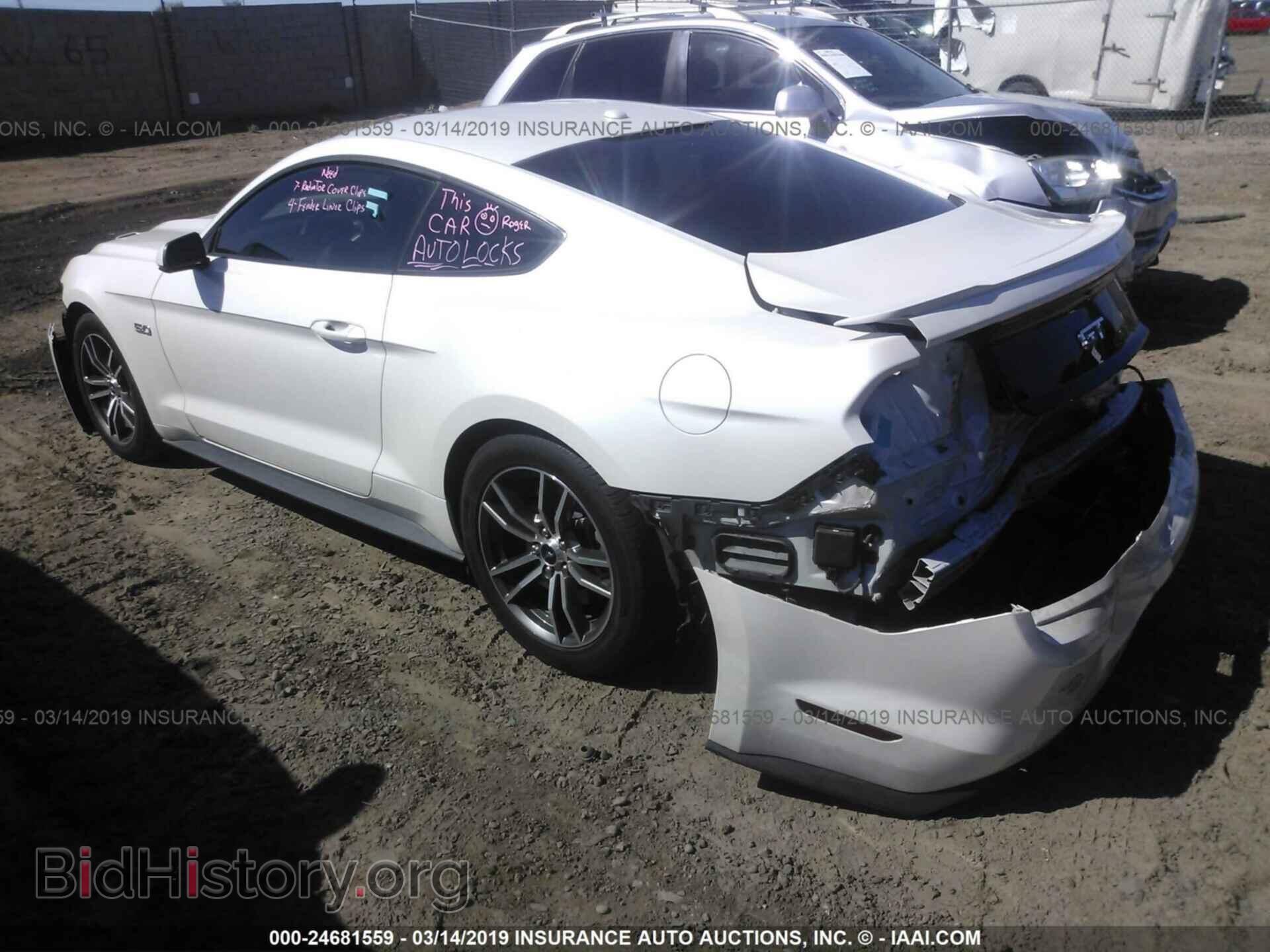 2017 FORD MUSTANG - VIN: 1FA6P8CF3H5221441 - Фото 3
