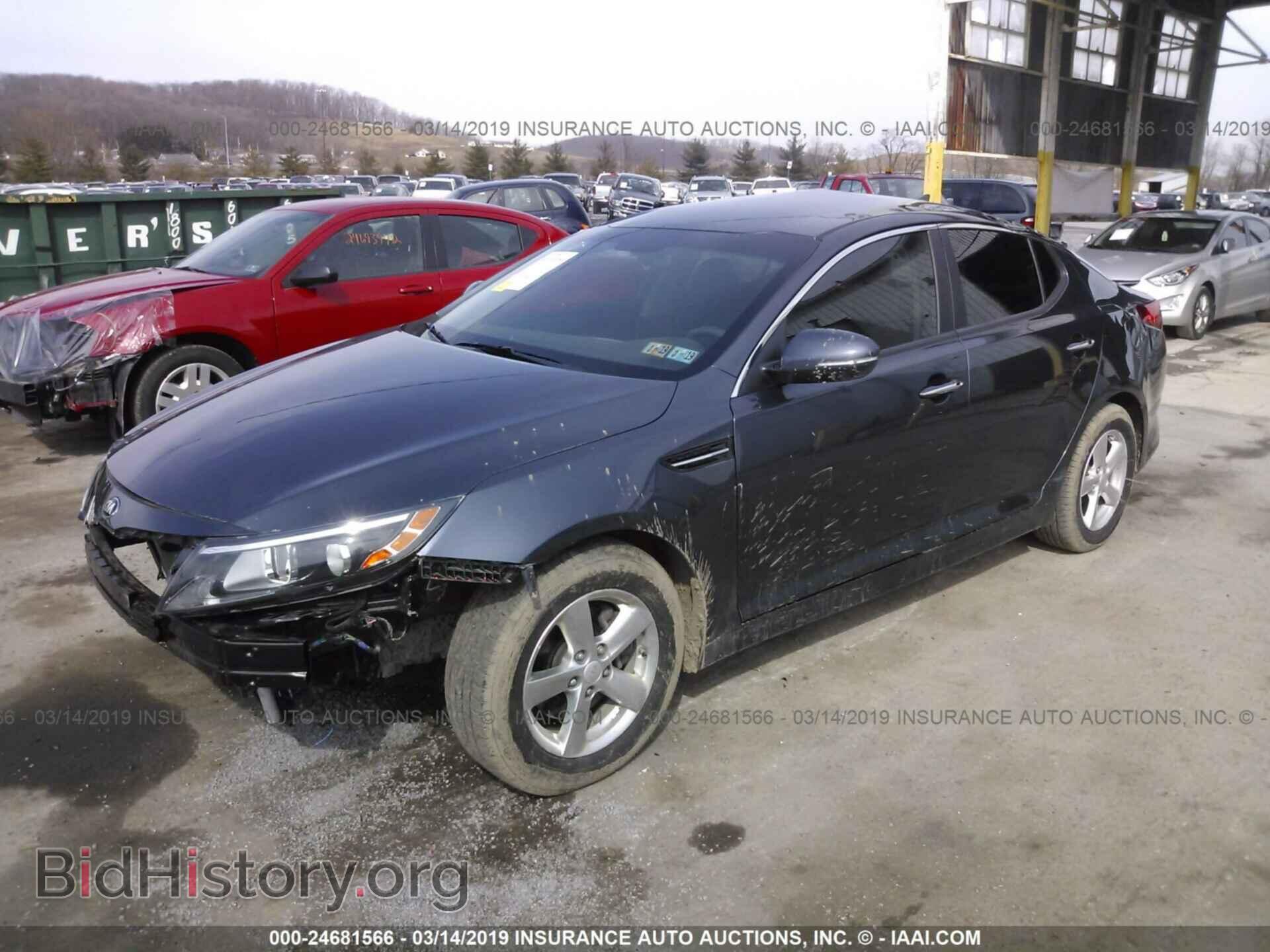 2015 KIA OPTIMA - VIN: KNAGM4A71F5573567 - Фото 2