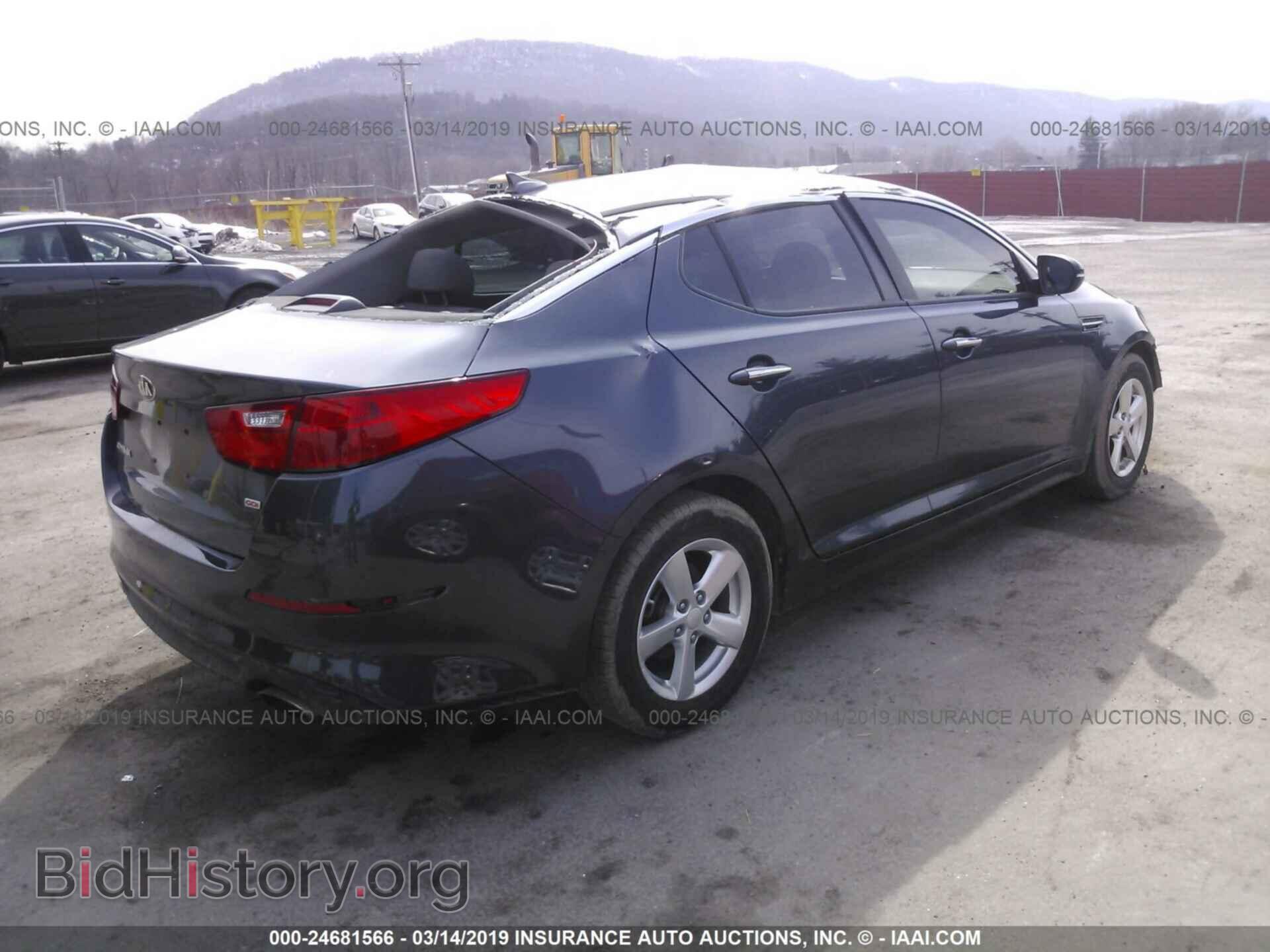 2015 KIA OPTIMA - VIN: KNAGM4A71F5573567 - Фото 4