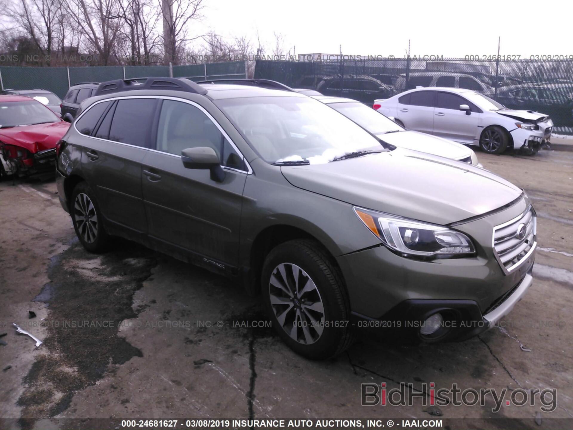 Photo 4S4BSANC3G3317397 - SUBARU OUTBACK 2016