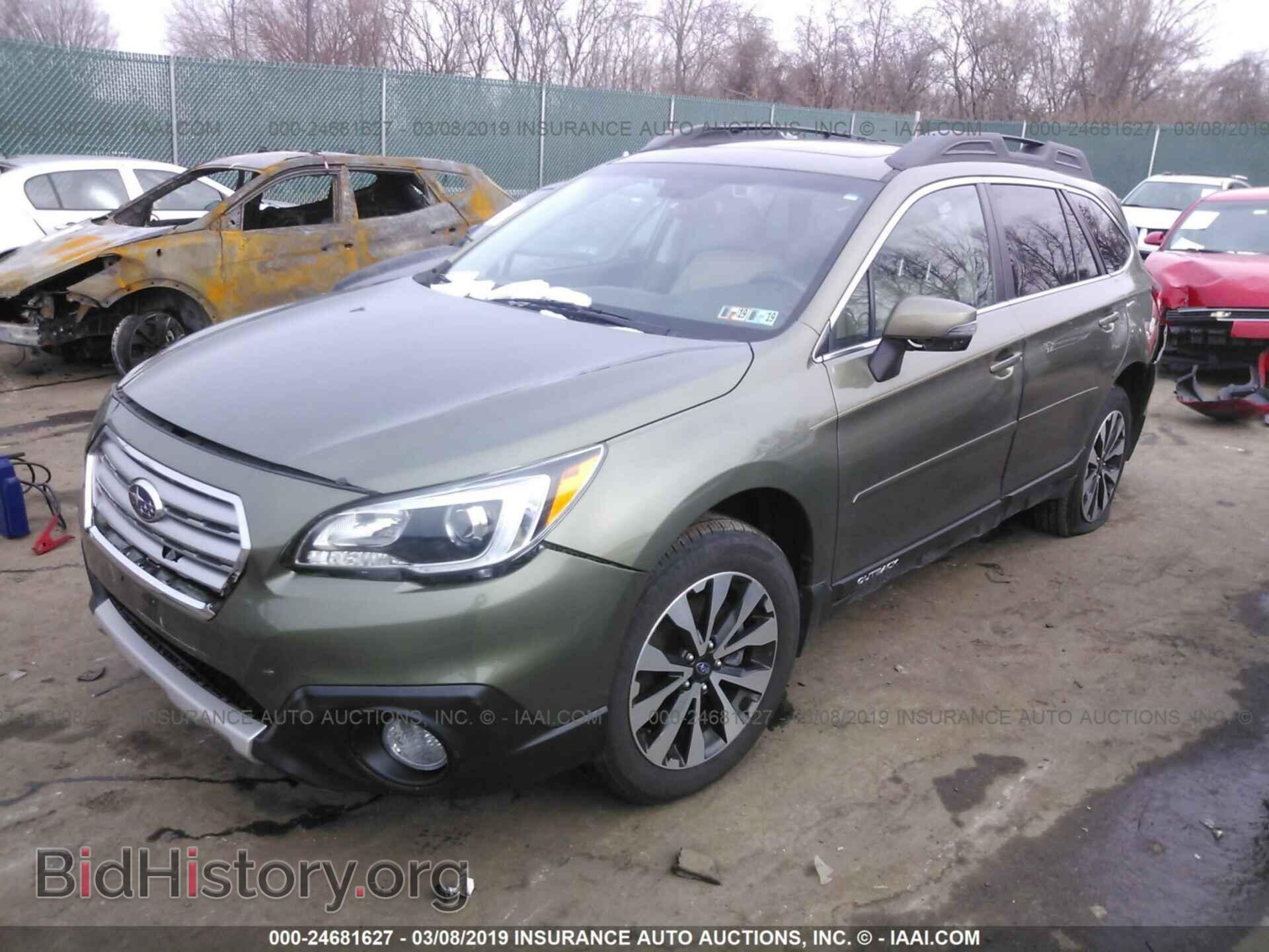 2016 SUBARU OUTBACK - VIN: 4S4BSANC3G3317397 - Photo 2