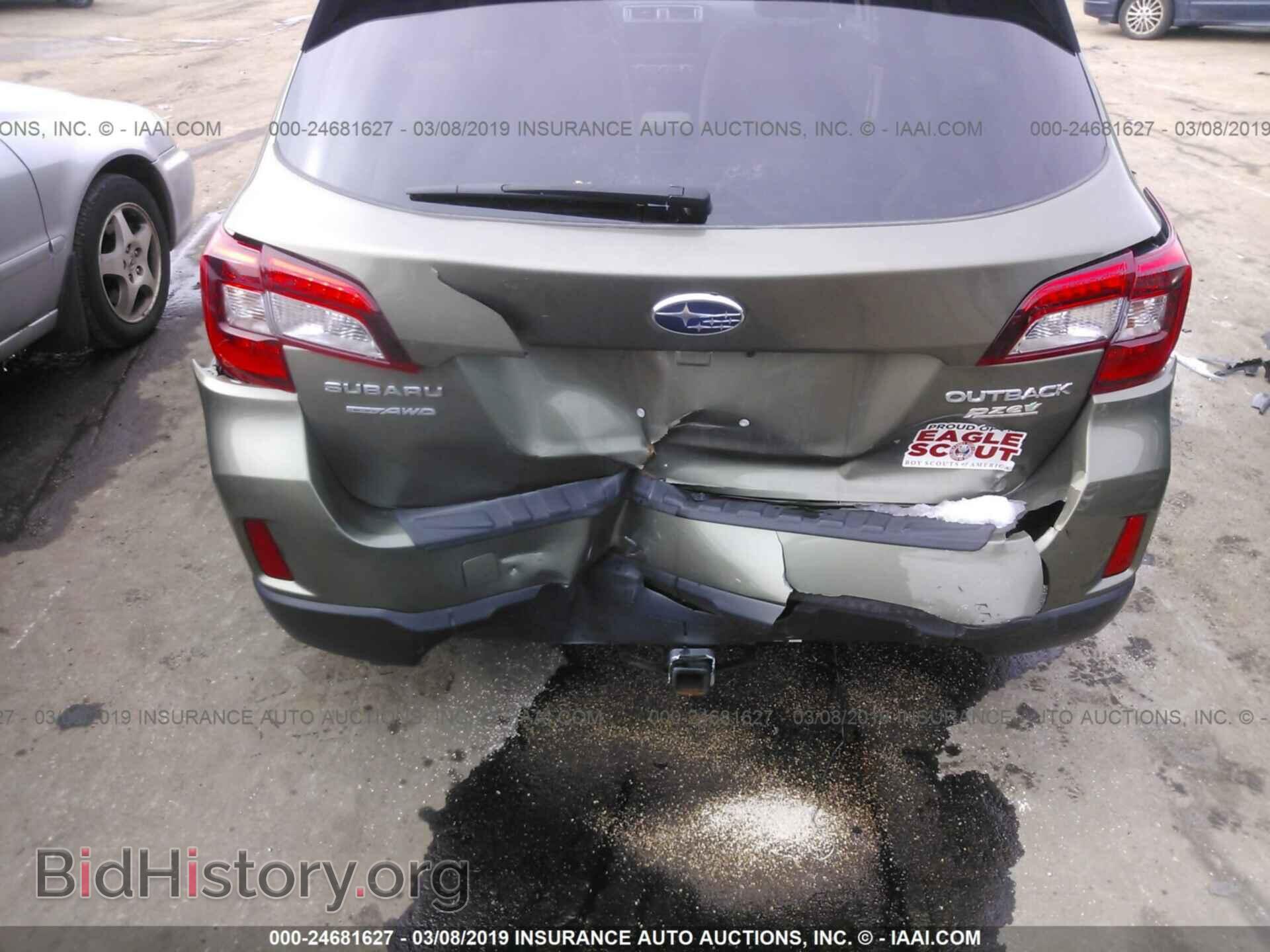2016 SUBARU OUTBACK - VIN: 4S4BSANC3G3317397 - Photo 6