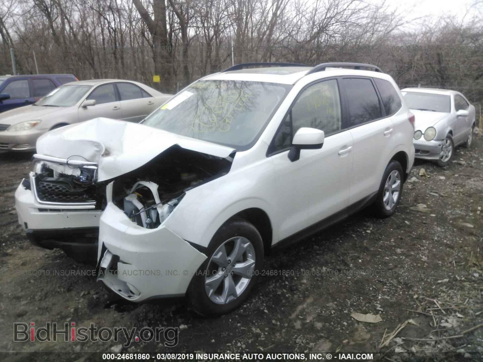 2015 SUBARU FORESTER - VIN: JF2SJADC6FH820224 - Фото 2