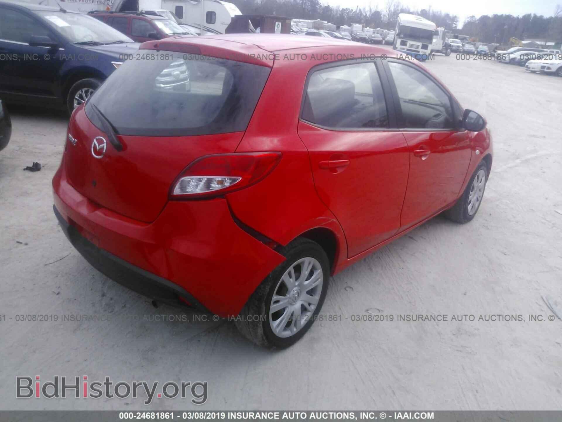 2014 MAZDA MAZDA2 - VIN: JM1DE1KY0E0179479 - Фото 4