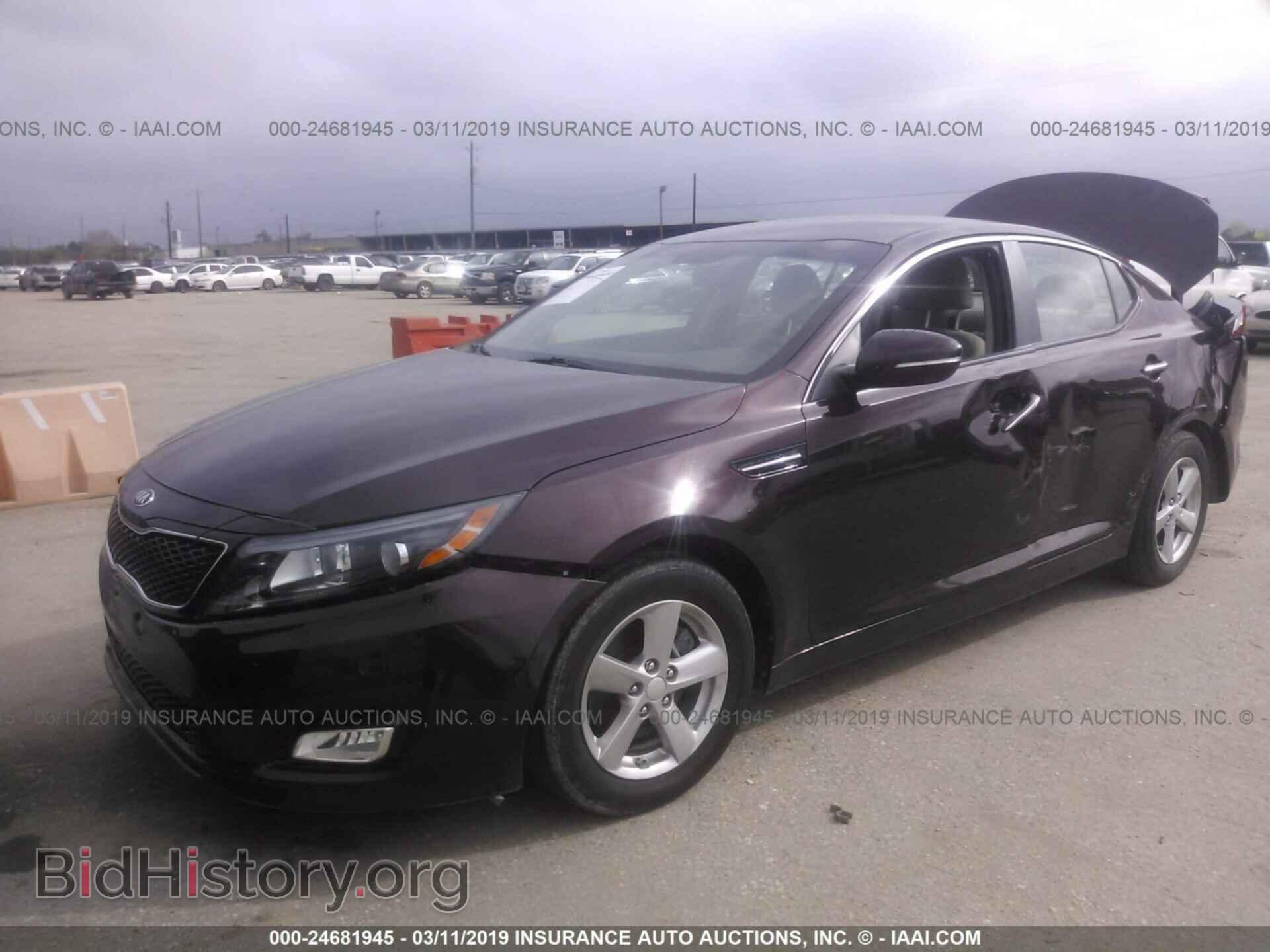 2015 KIA OPTIMA - VIN: 5XXGM4A7XFG387525 - Фото 2