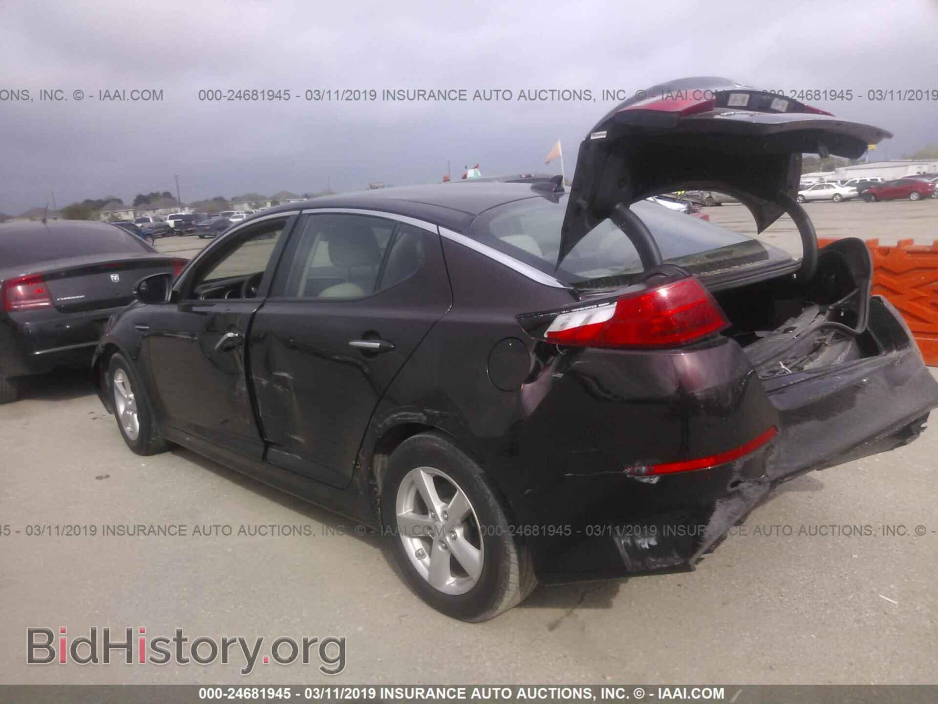 2015 KIA OPTIMA - VIN: 5XXGM4A7XFG387525 - Фото 3