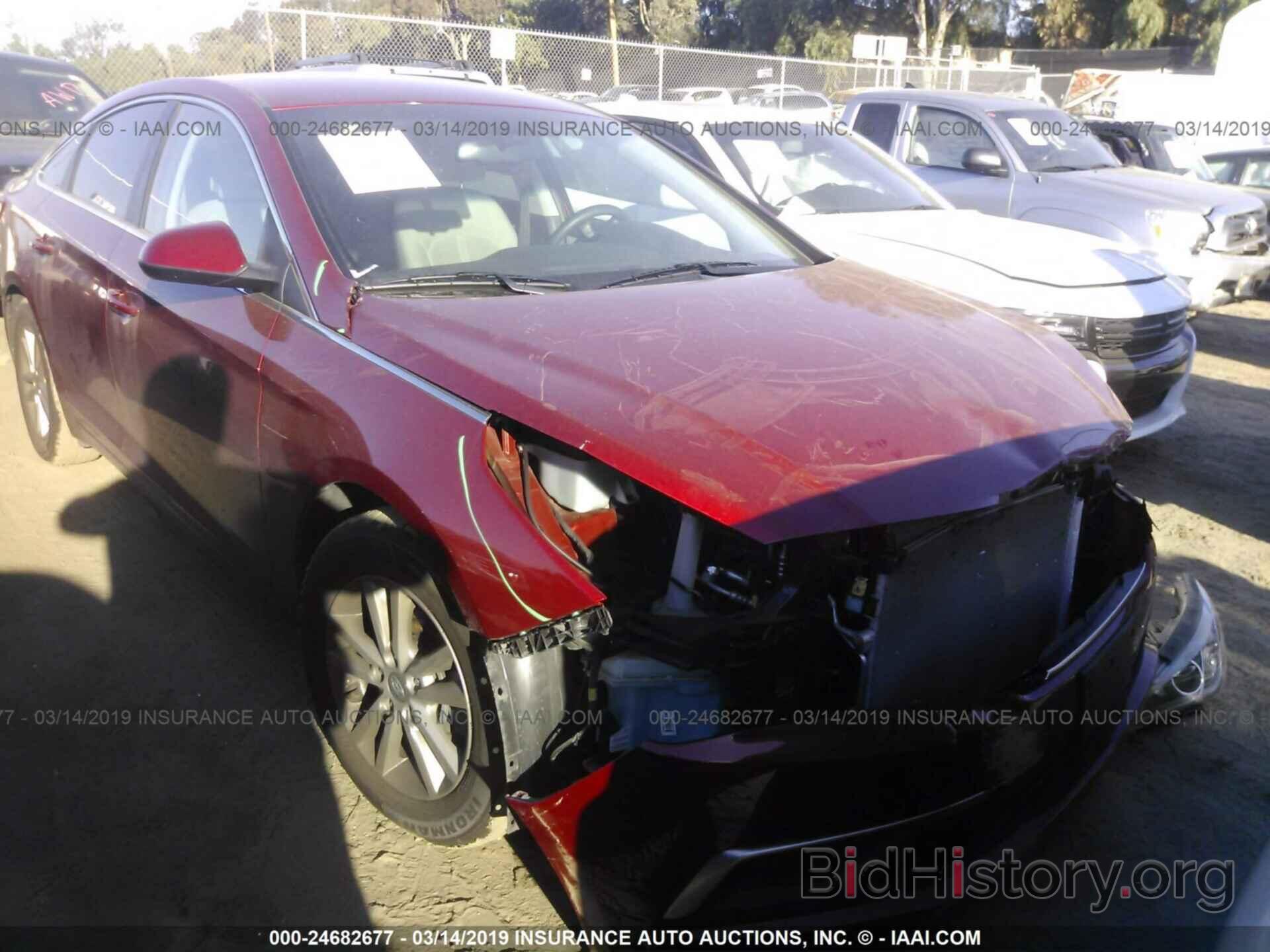 Photo 5NPE24AF6GH260832 - HYUNDAI SONATA 2016