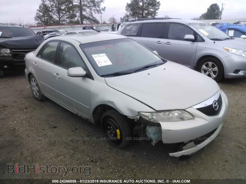 2005 Mazda 6 (VIN 1YVHP80C155M72980) — фото 1 из 10, IAAI, повреждение: передняя часть