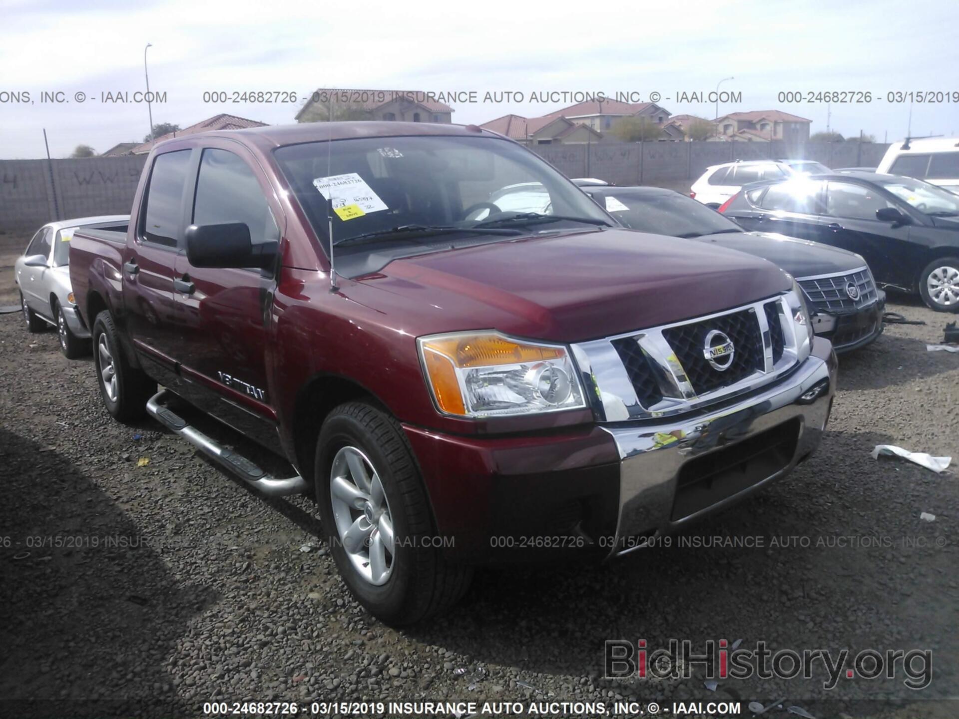 Photo 1N6AA07D68N346639 - NISSAN TITAN 2008