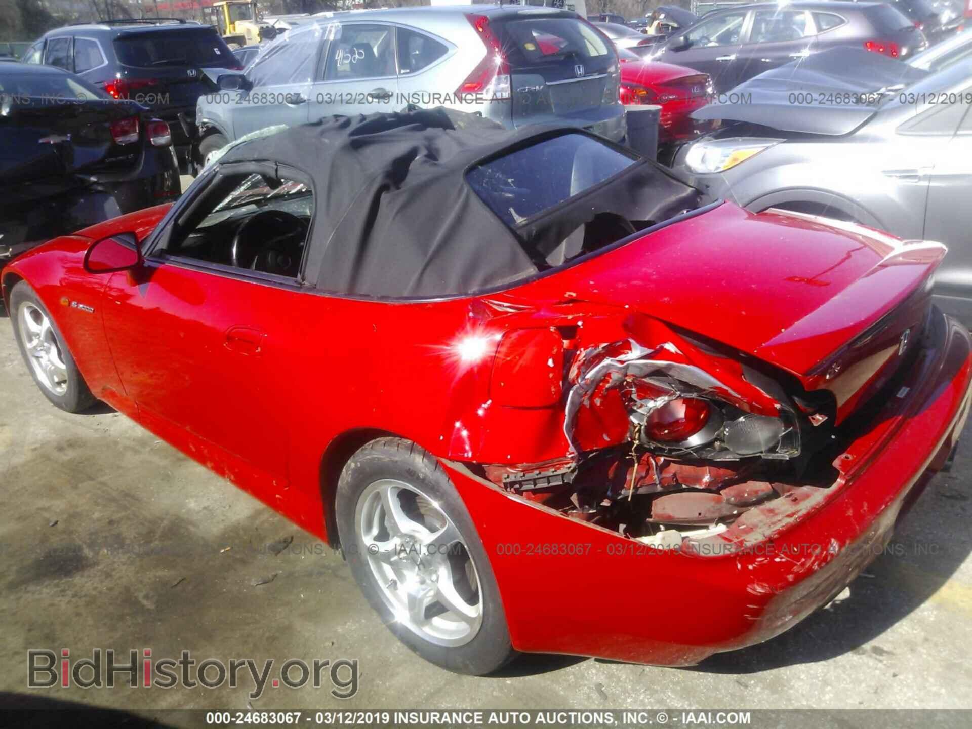 2001 HONDA S2000 - VIN: JHMAP11431T005506 - Фото 3