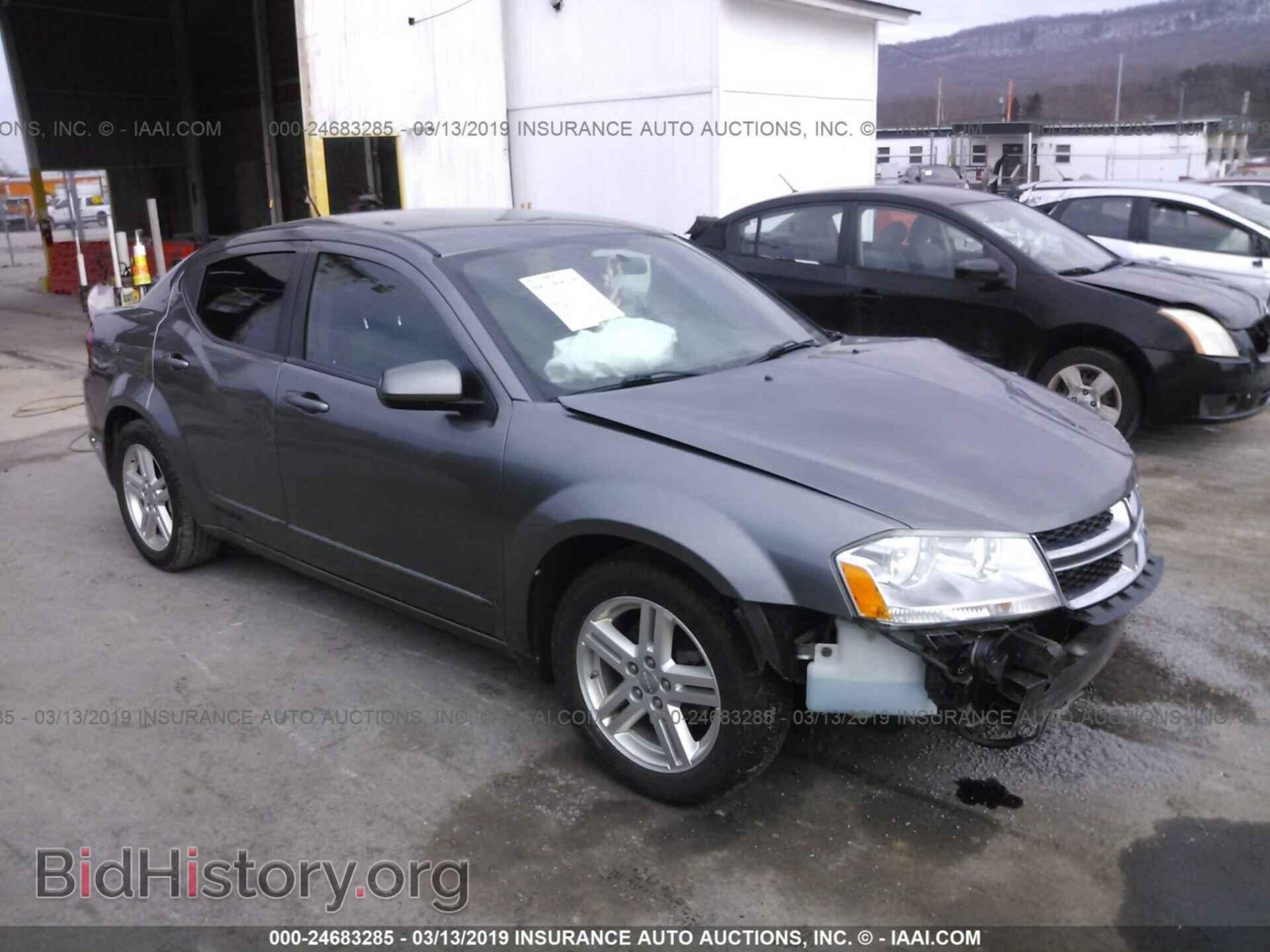 Photo 1C3CDZCB2CN196683 - DODGE AVENGER 2012