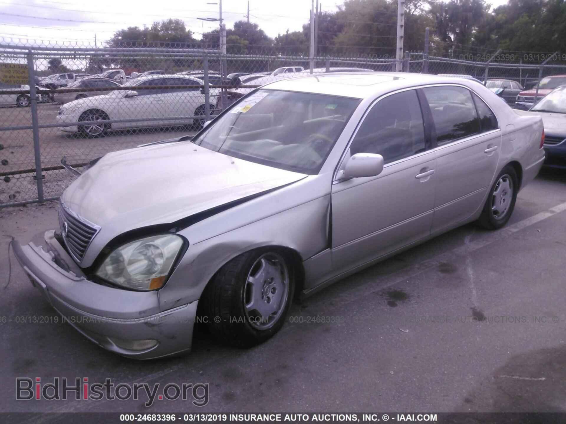 2002 LEXUS LS - VIN: JTHBN30F620073052 - Фото 2