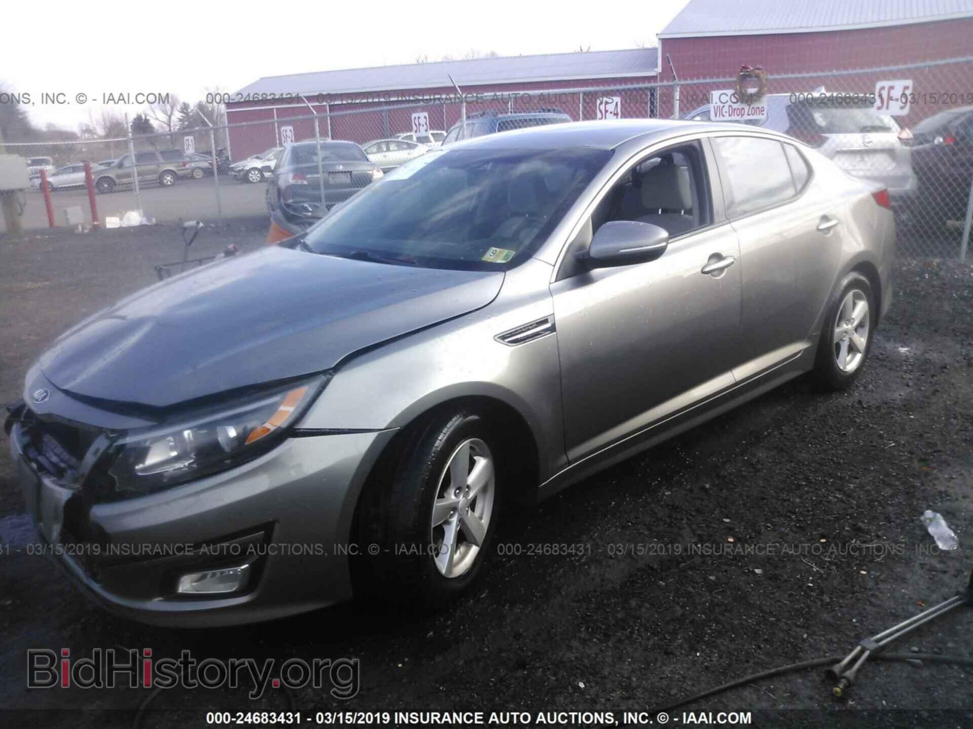 2014 KIA OPTIMA - VIN: 5XXGM4A76EG260446 - Photo 2
