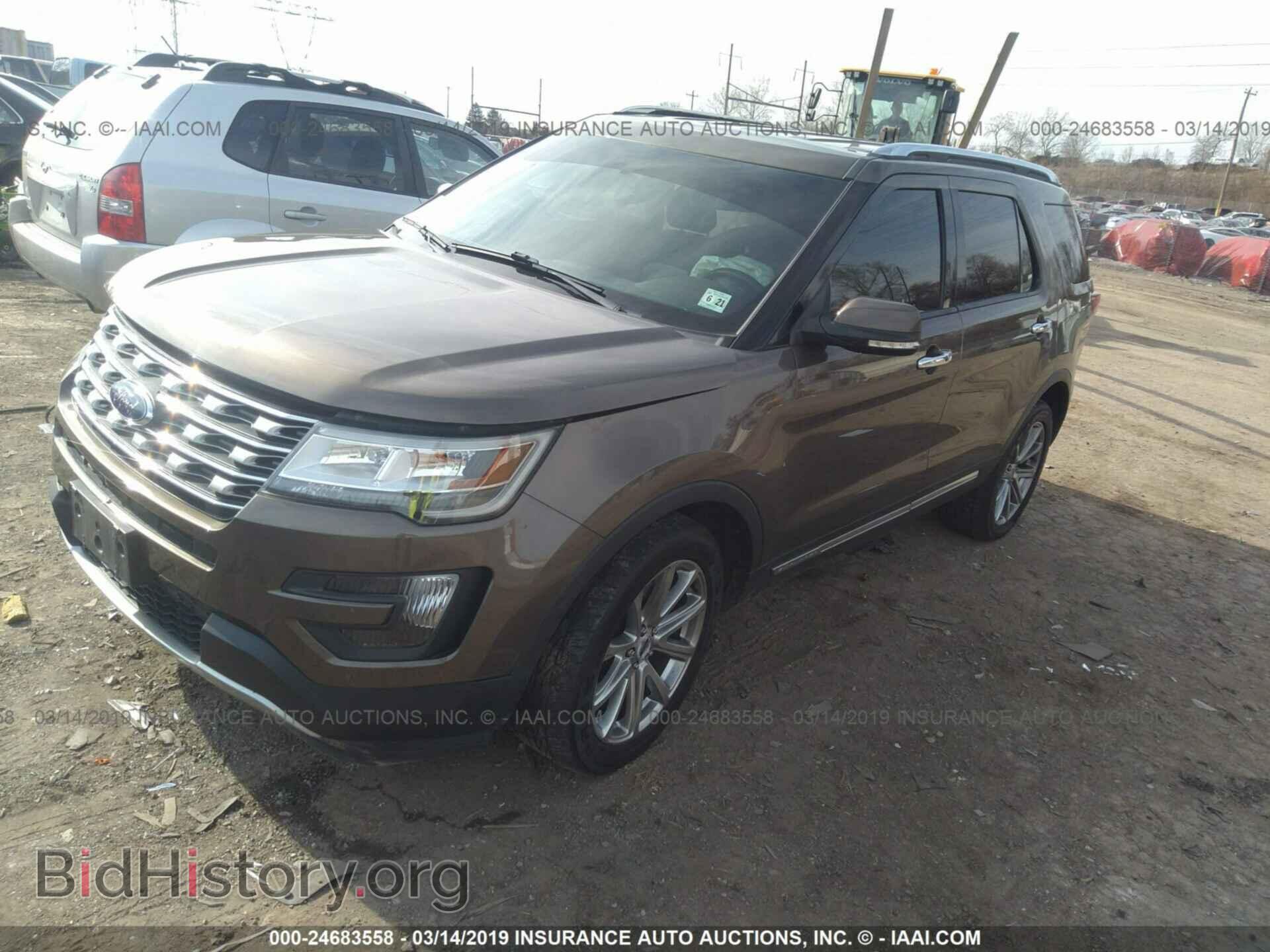 2016 FORD EXPLORER - VIN: 1FM5K8F86GGA76802 - Фото 2