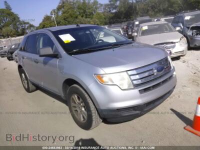 2009 Ford EDGE SE, серебристый — VIN 2FMDK36C59BA49796, IAAI