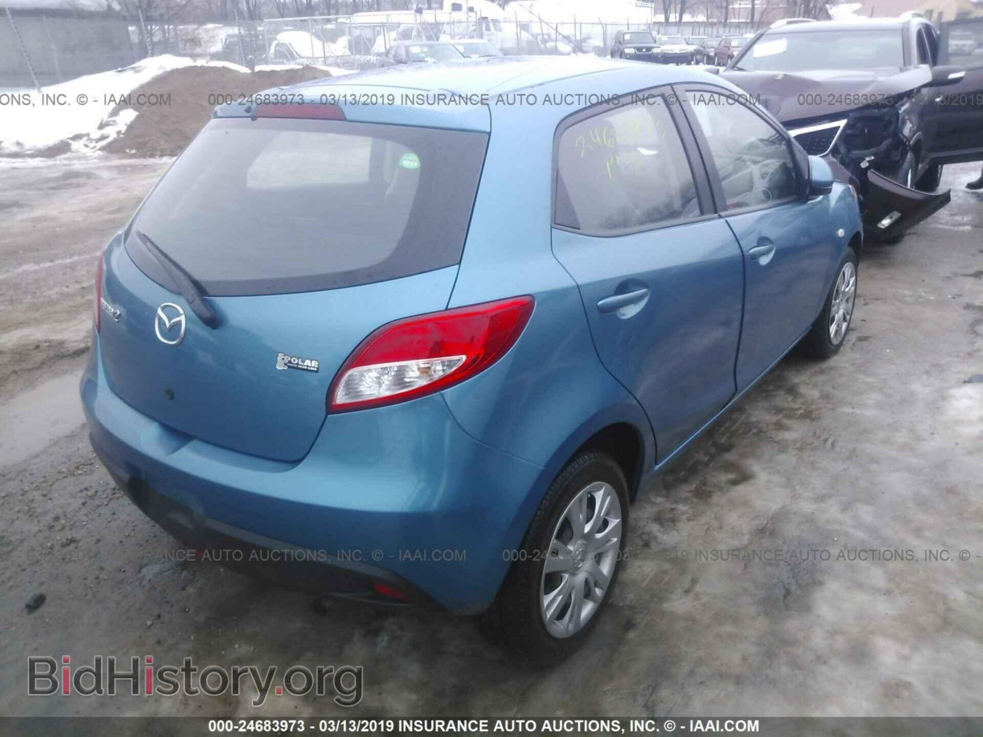 2011 MAZDA MAZDA2 - VIN: JM1DE1HY8B0131196 - Фото 4