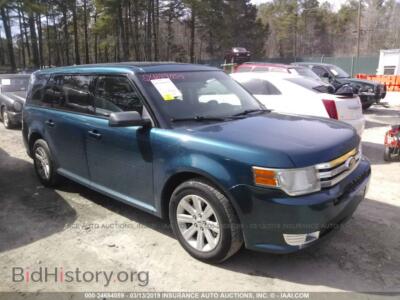 2011 Ford FLEX SE, зеленый — VIN 2FMGK5BC8BBD17373, IAAI