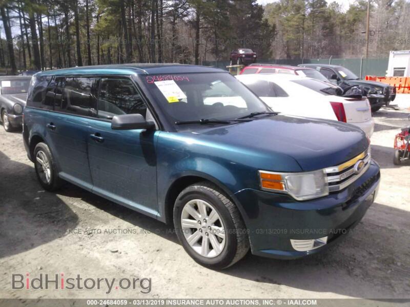 2011 Ford FLEX SE (VIN 2FMGK5BC8BBD17373) — фото 1 из 10, IAAI, повреждение: задняя часть