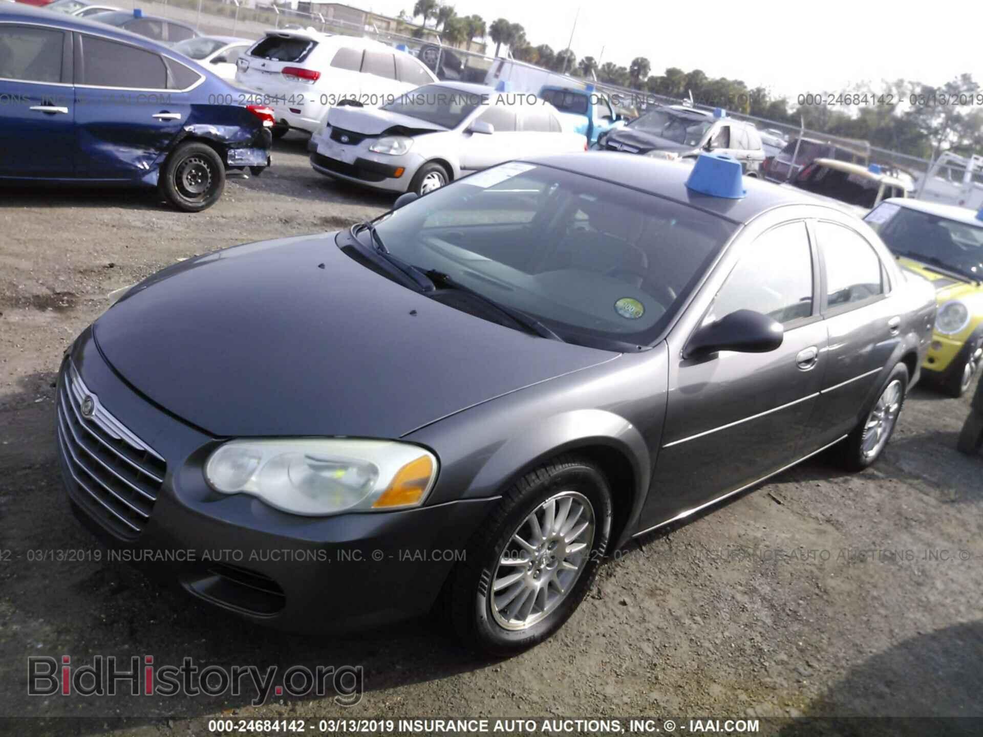 2004 CHRYSLER SEBRING - VIN: 1C3EL56R94N346531 - Фото 2