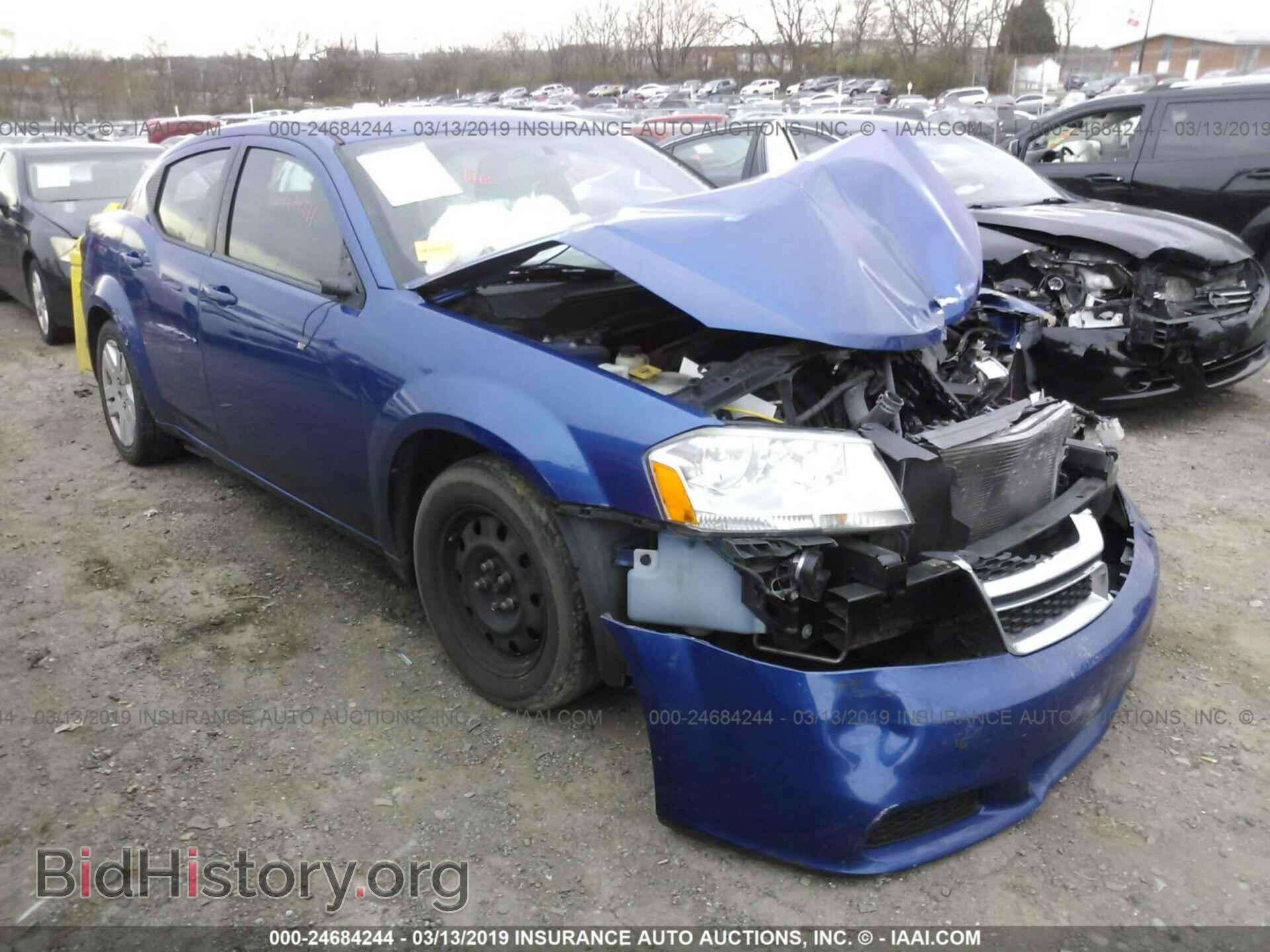 Photo 1C3CDZAB1DN611108 - DODGE AVENGER 2013
