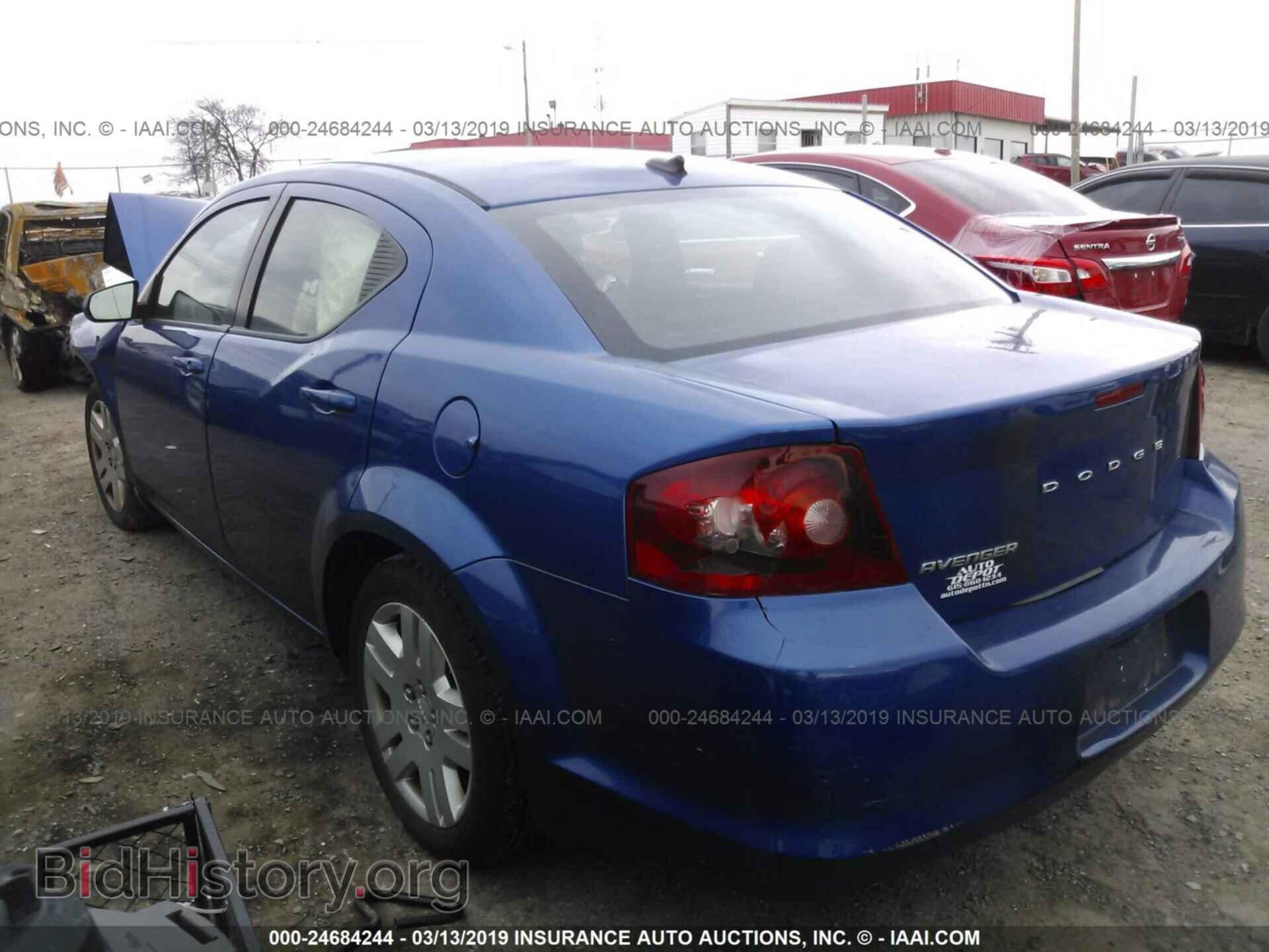 2013 DODGE AVENGER - VIN: 1C3CDZAB1DN611108 - Photo 3