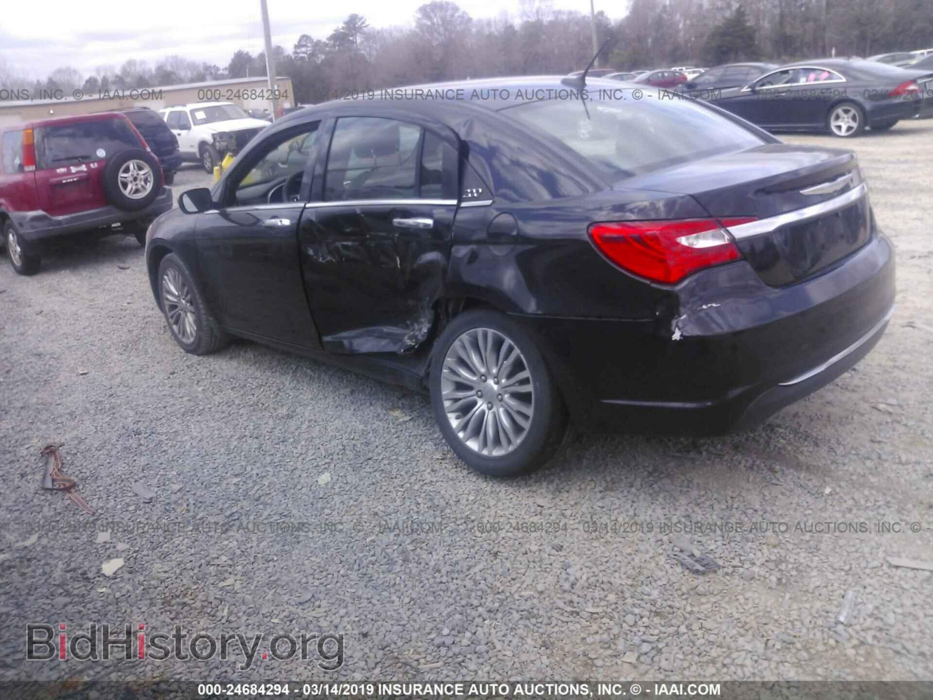 2012 CHRYSLER 200 - VIN: 1C3CCBCB2CN160356 - Фото 3