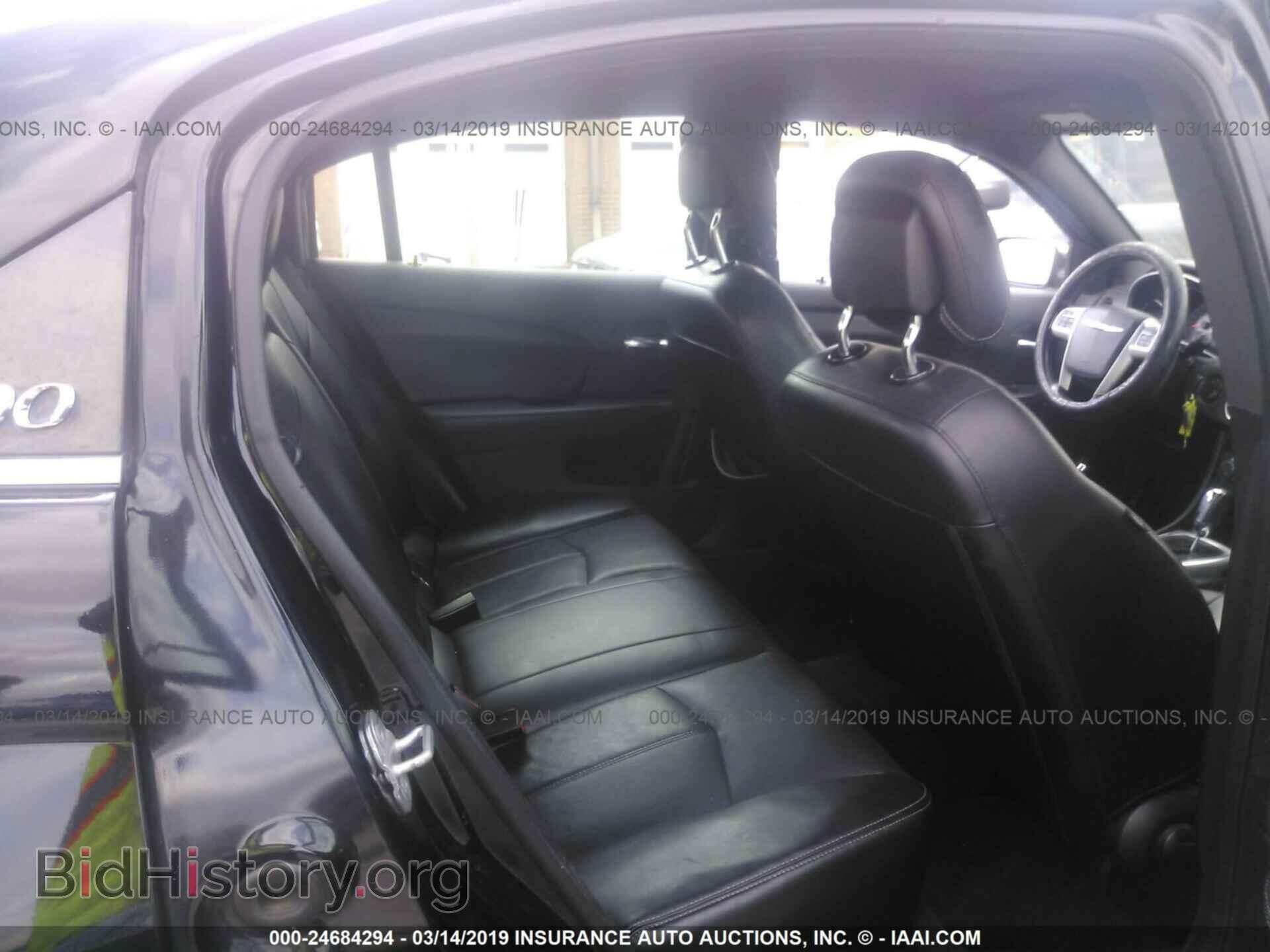 2012 CHRYSLER 200 - VIN: 1C3CCBCB2CN160356 - Фото 8