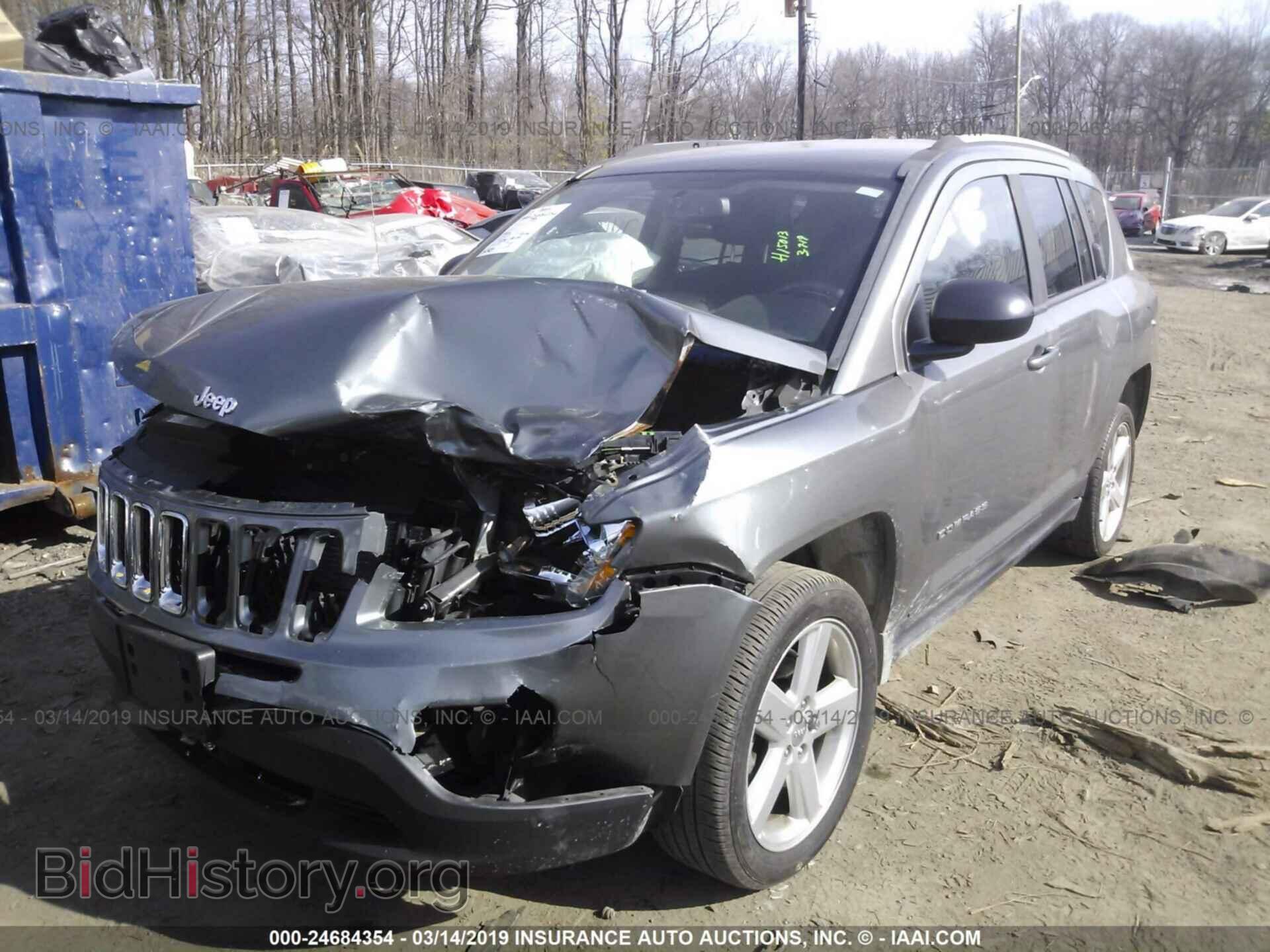 2013 JEEP COMPASS - VIN: 1C4NJCEA7DD258293 - Фото 2