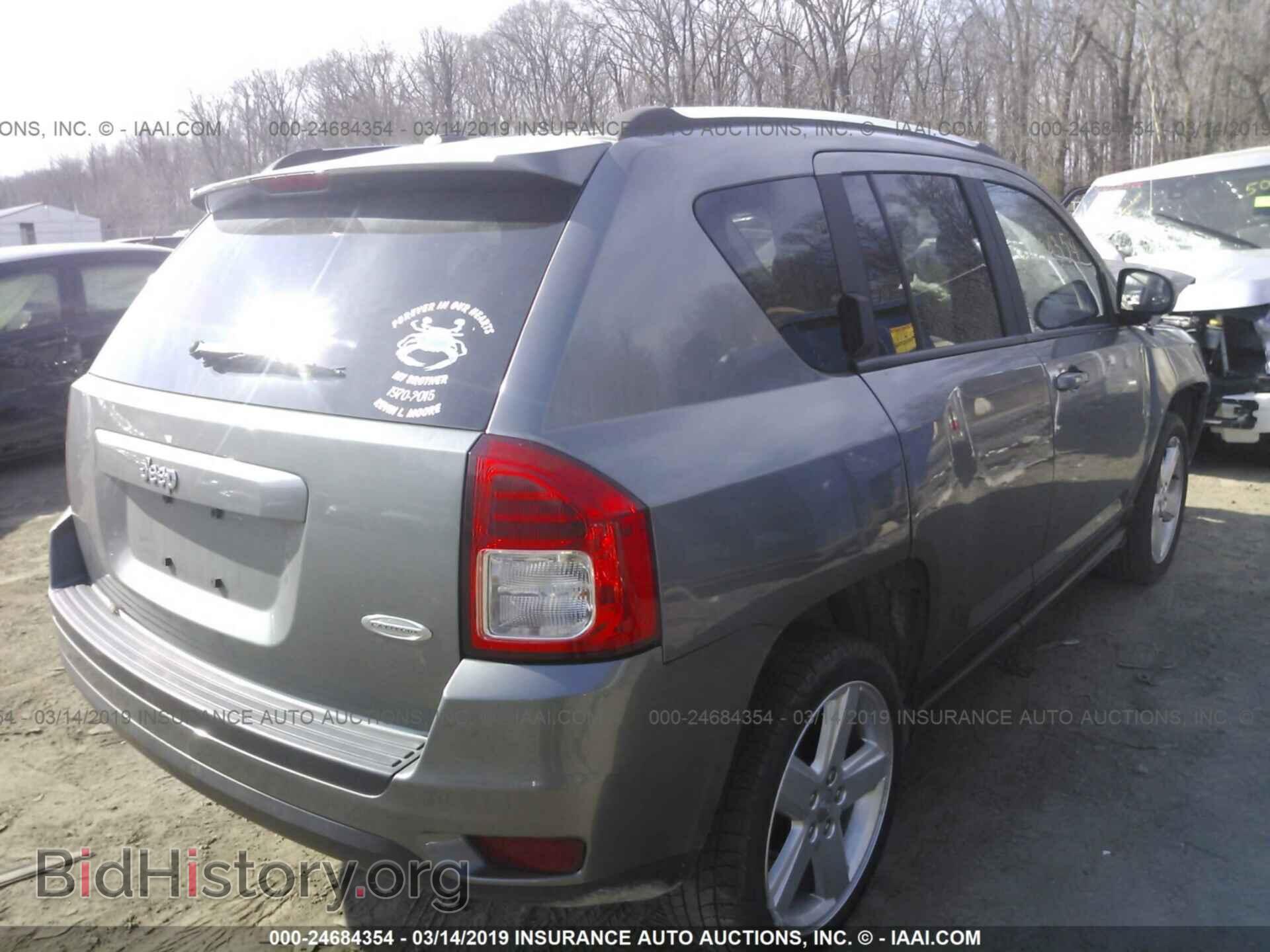 2013 JEEP COMPASS - VIN: 1C4NJCEA7DD258293 - Фото 4