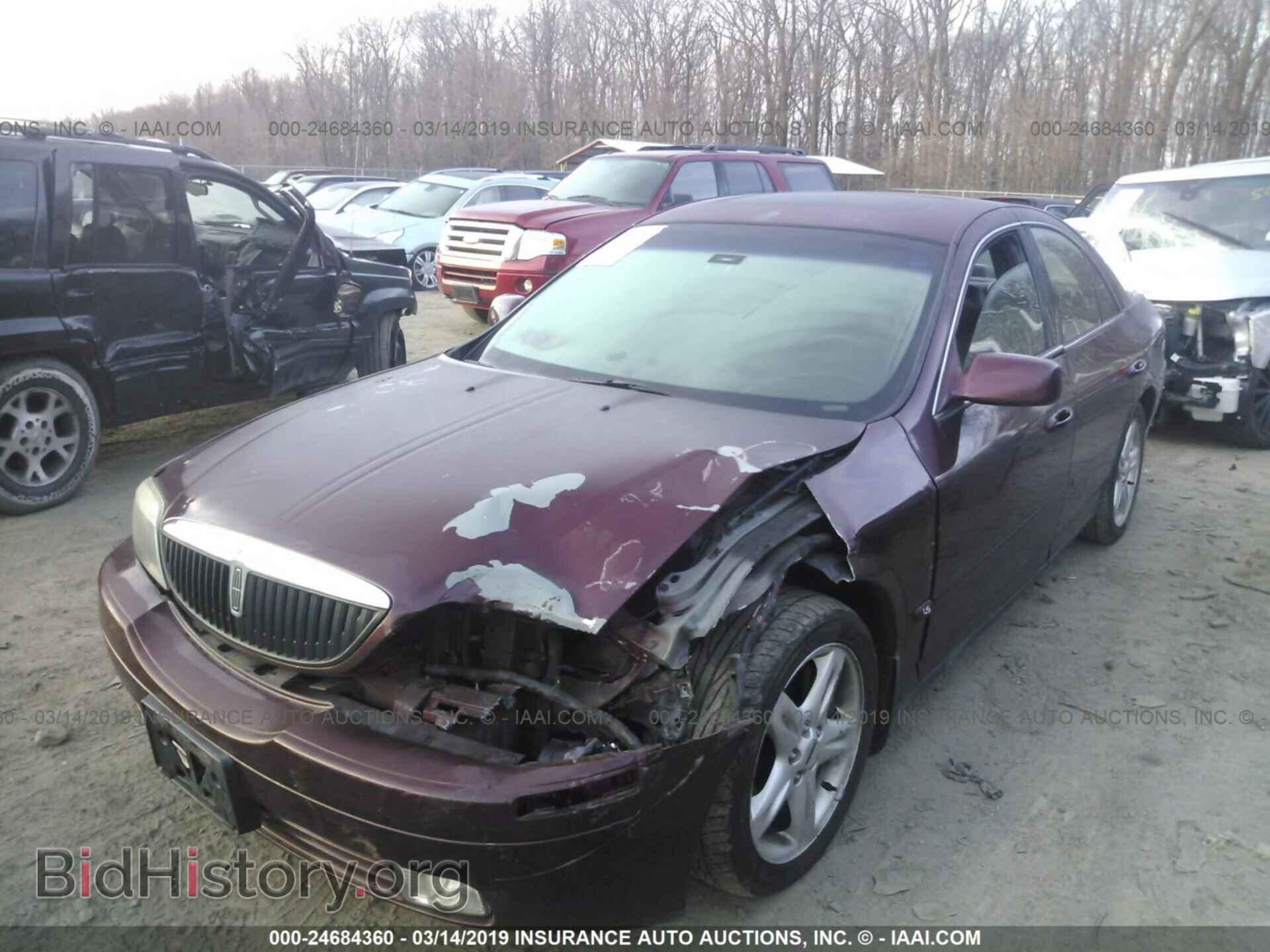 2000 LINCOLN LS - VIN: 1LNHM86S4YY910452 - Фото 2